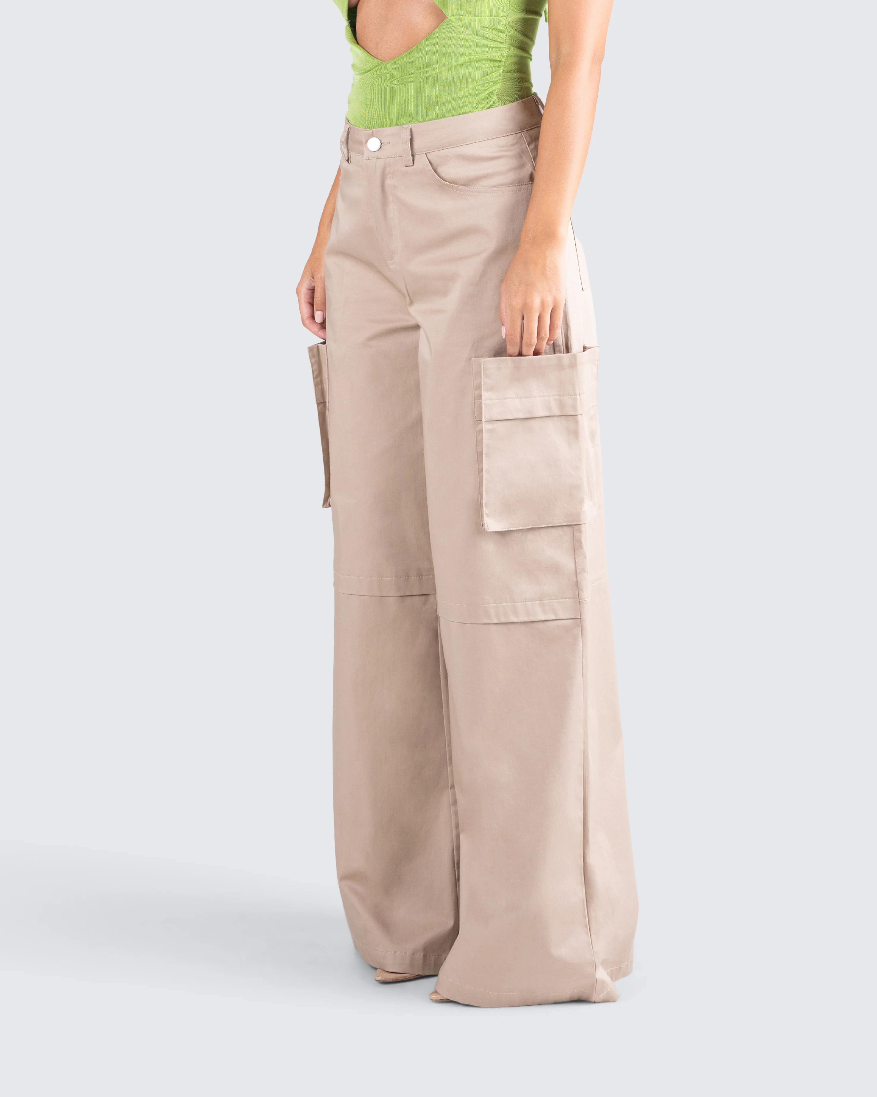 Ellis Tan Cargo Pant - Image 5
