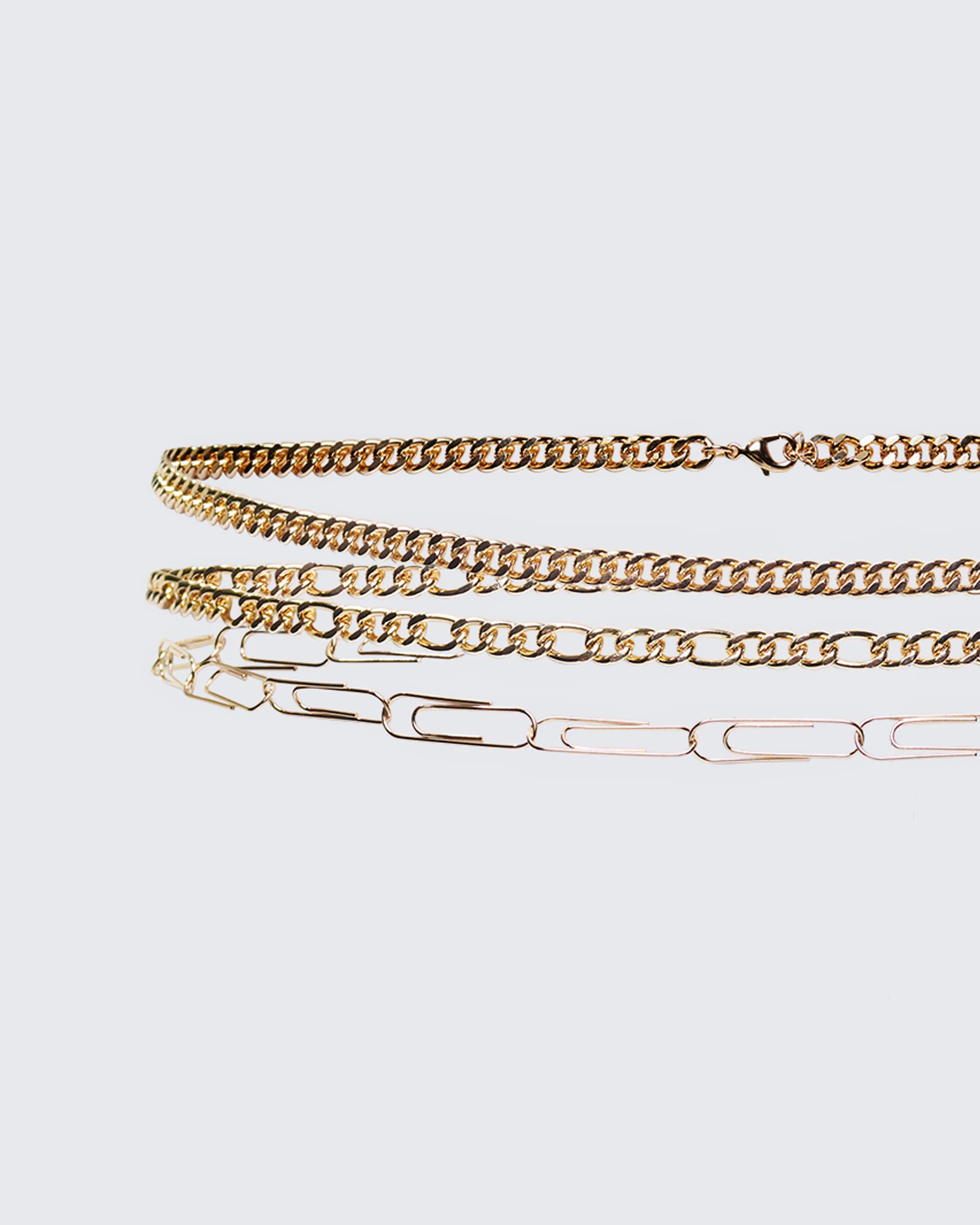 Evianne Gold Belly Chain 3 Pack - Image 2