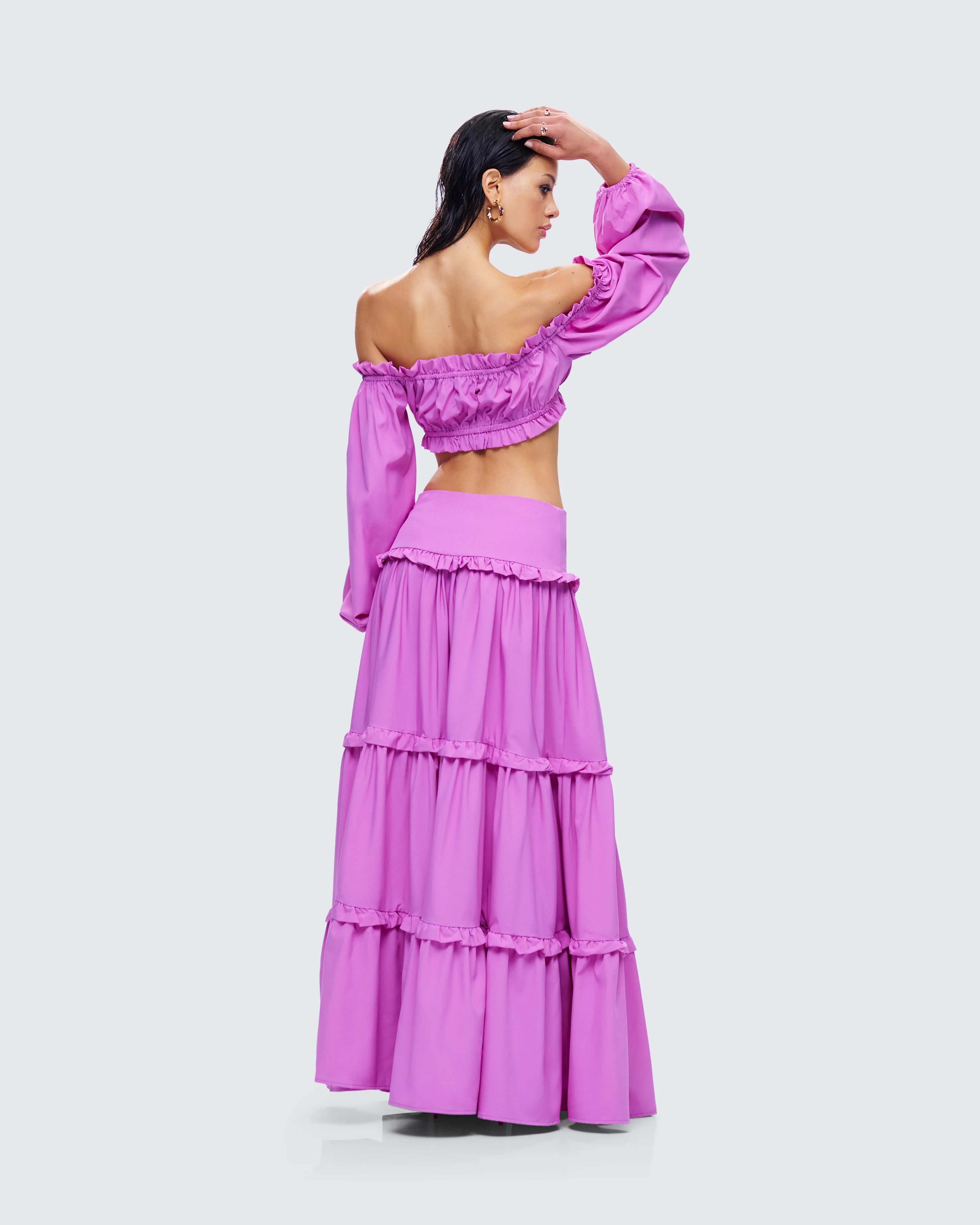 Fabiana Lilac Maxi Set - Image 7