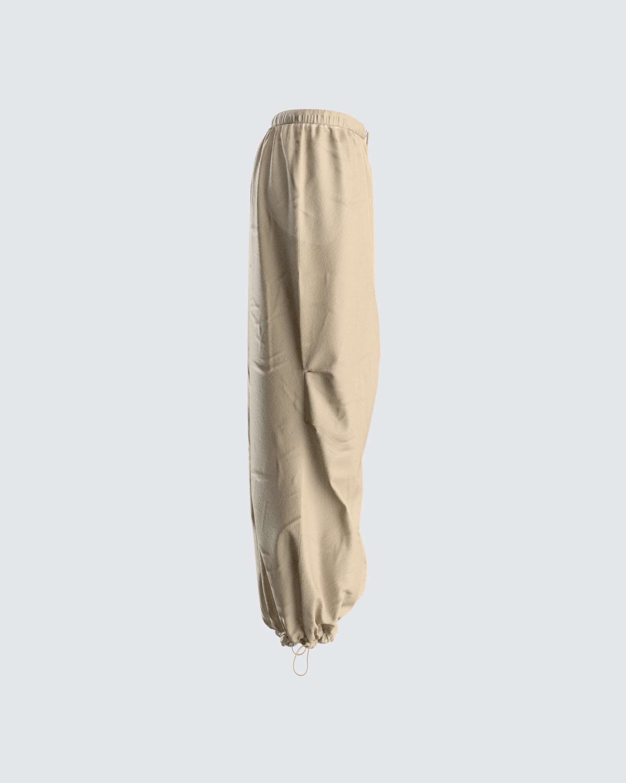Finley Taupe Parachute Pant - Image 2