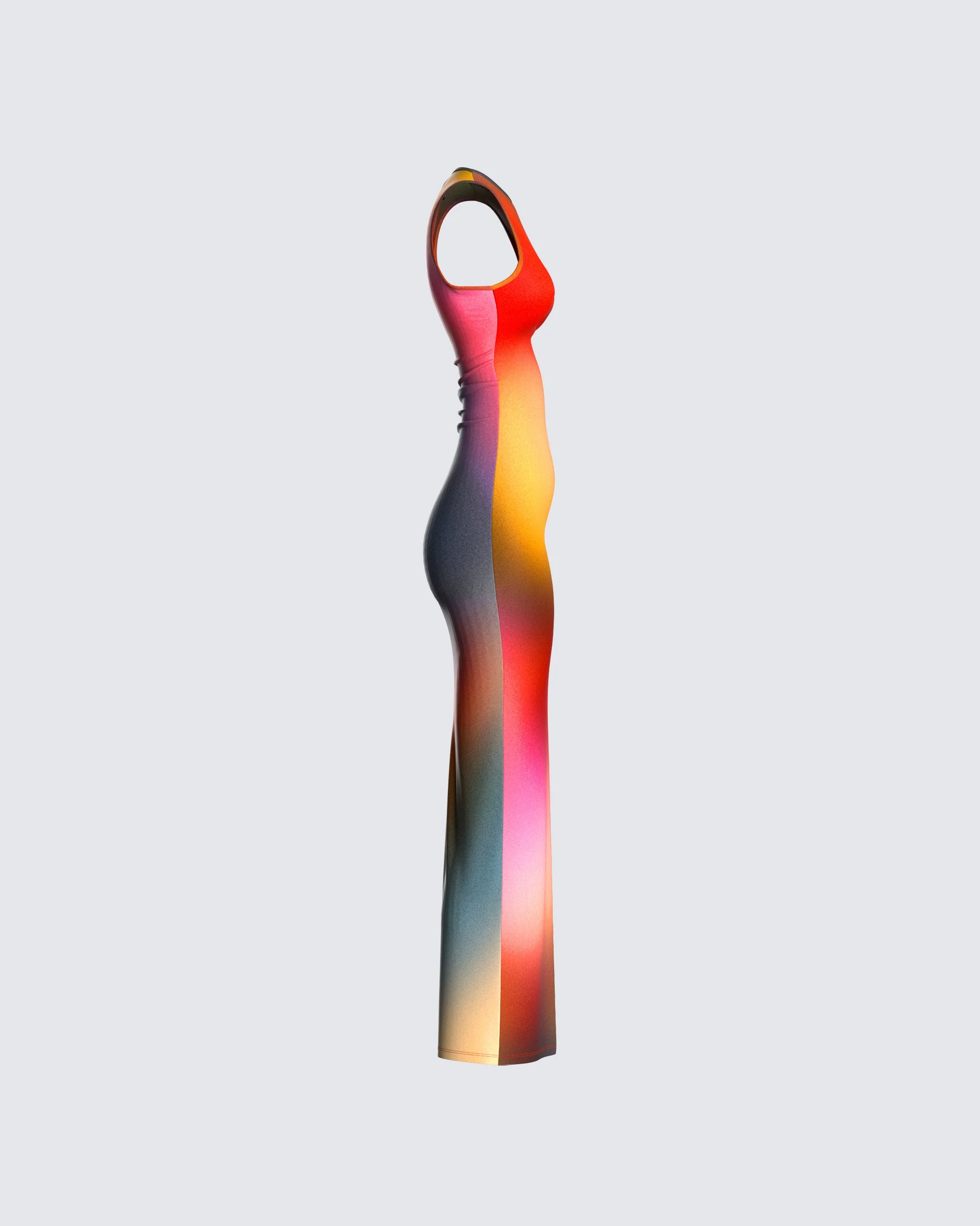 Finn Multi Print Maxi Dress - Image 2