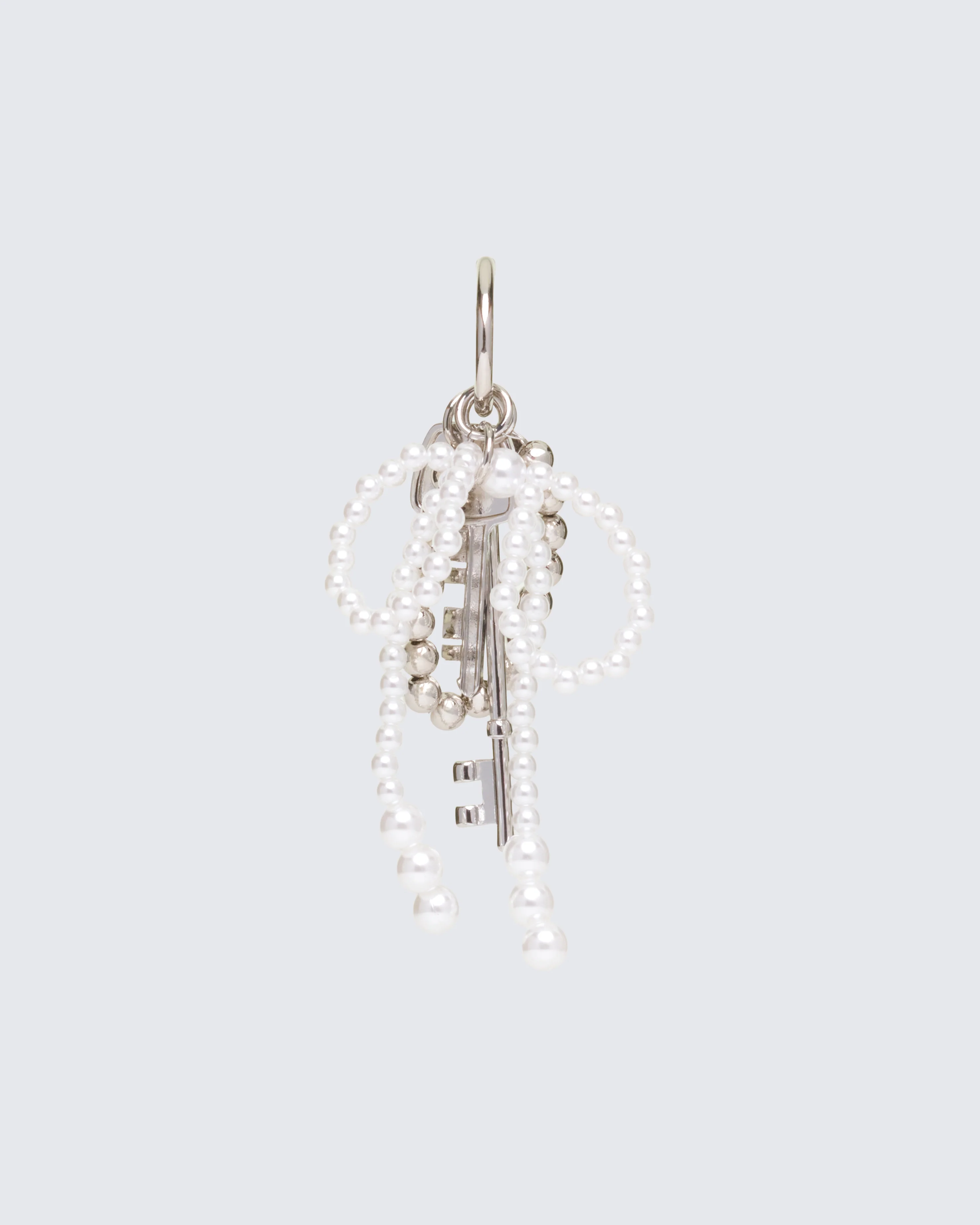 Gail Silver FINESSE Key Bag Charm