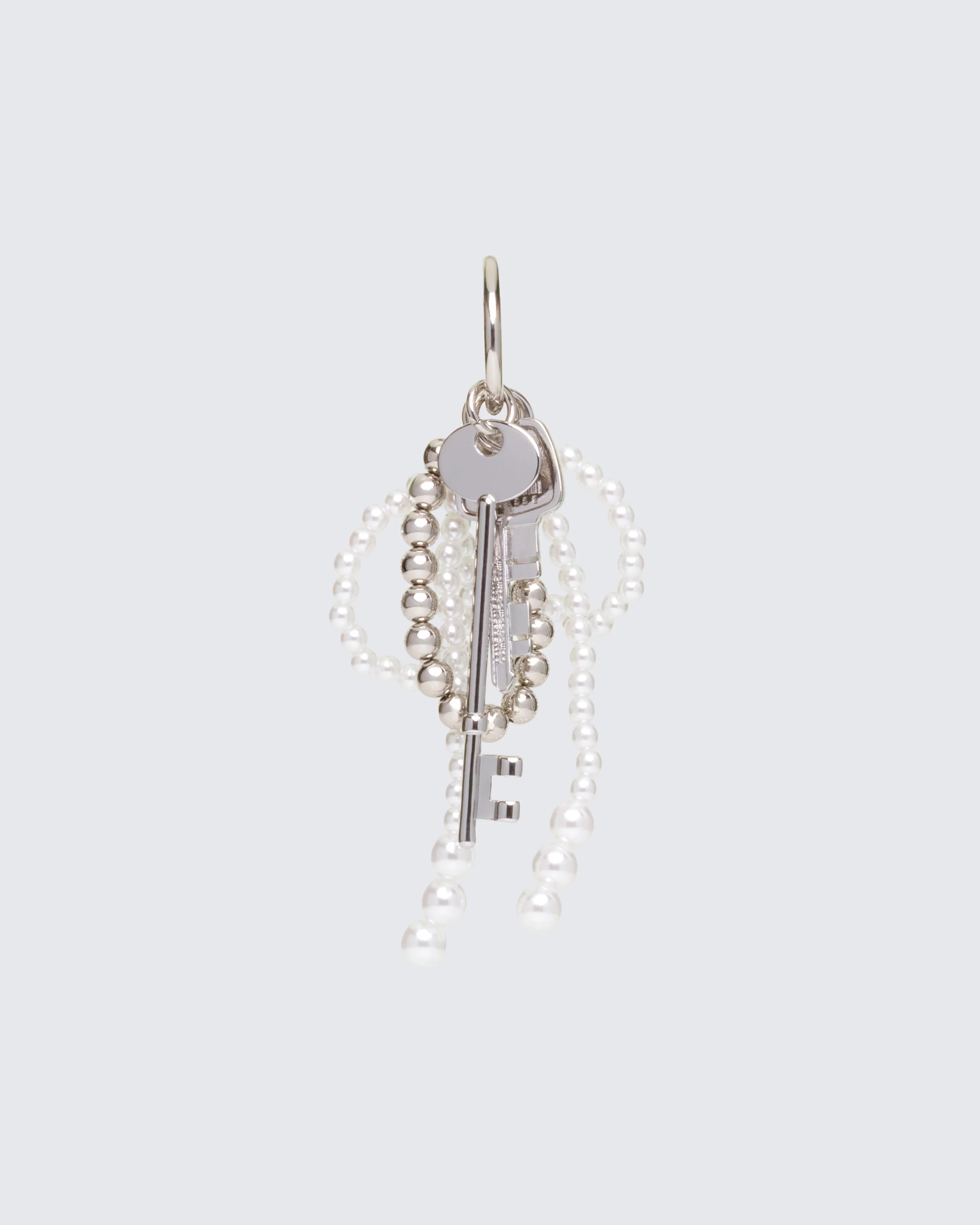 Gail Silver FINESSE Key Bag Charm - Image 2