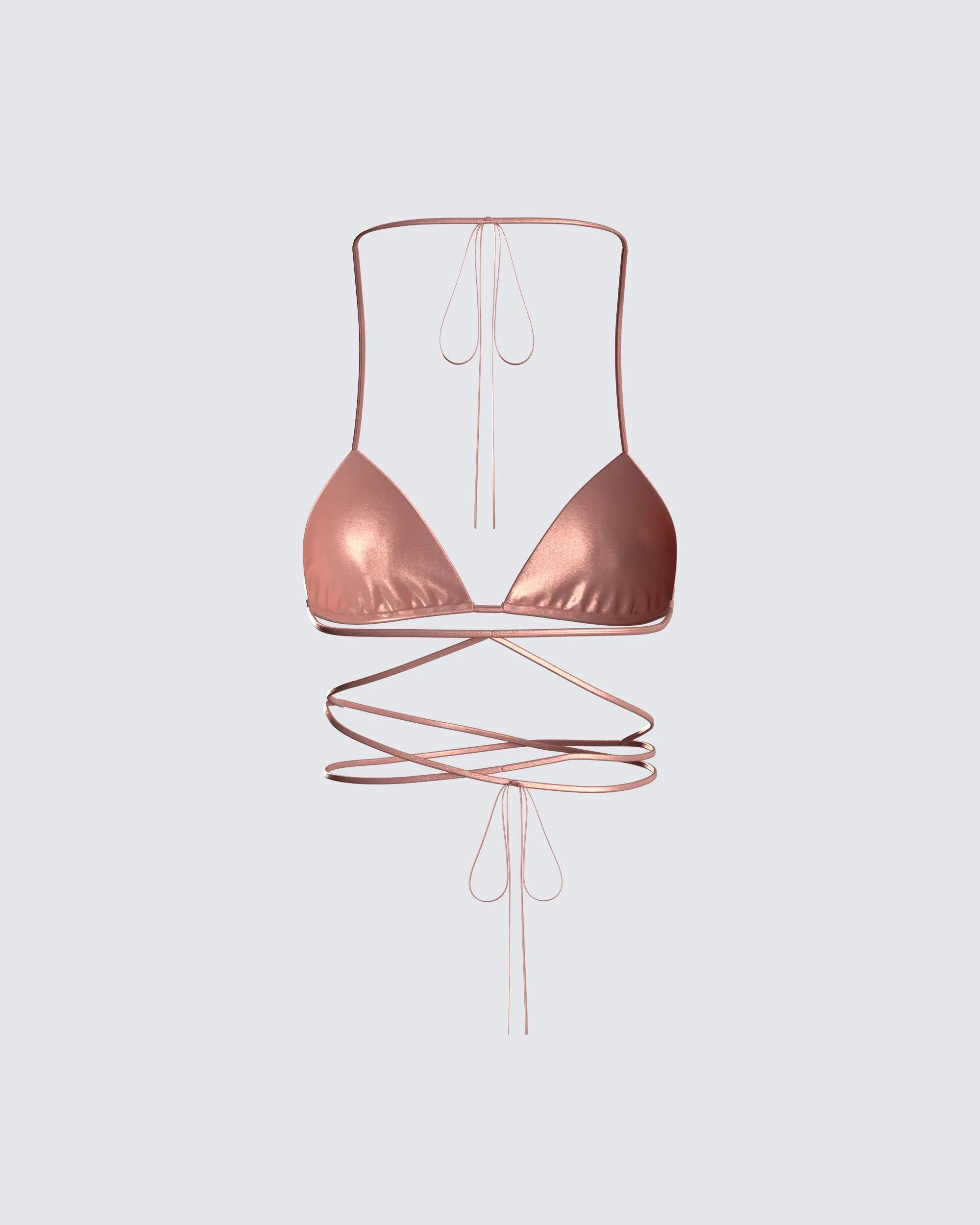 Gracie Satin Bralette - Image 3