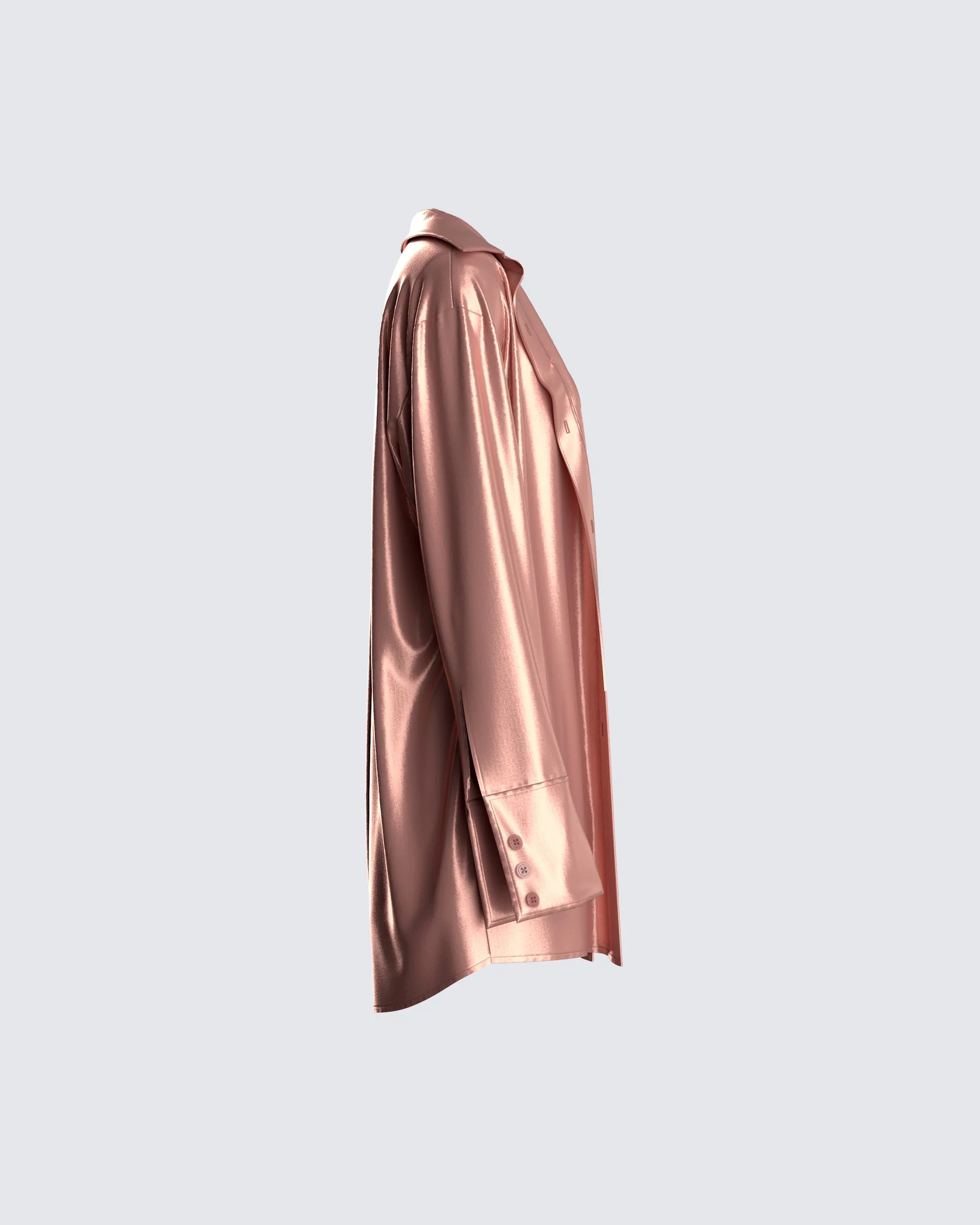 Gracie Satin Shirt - Image 2