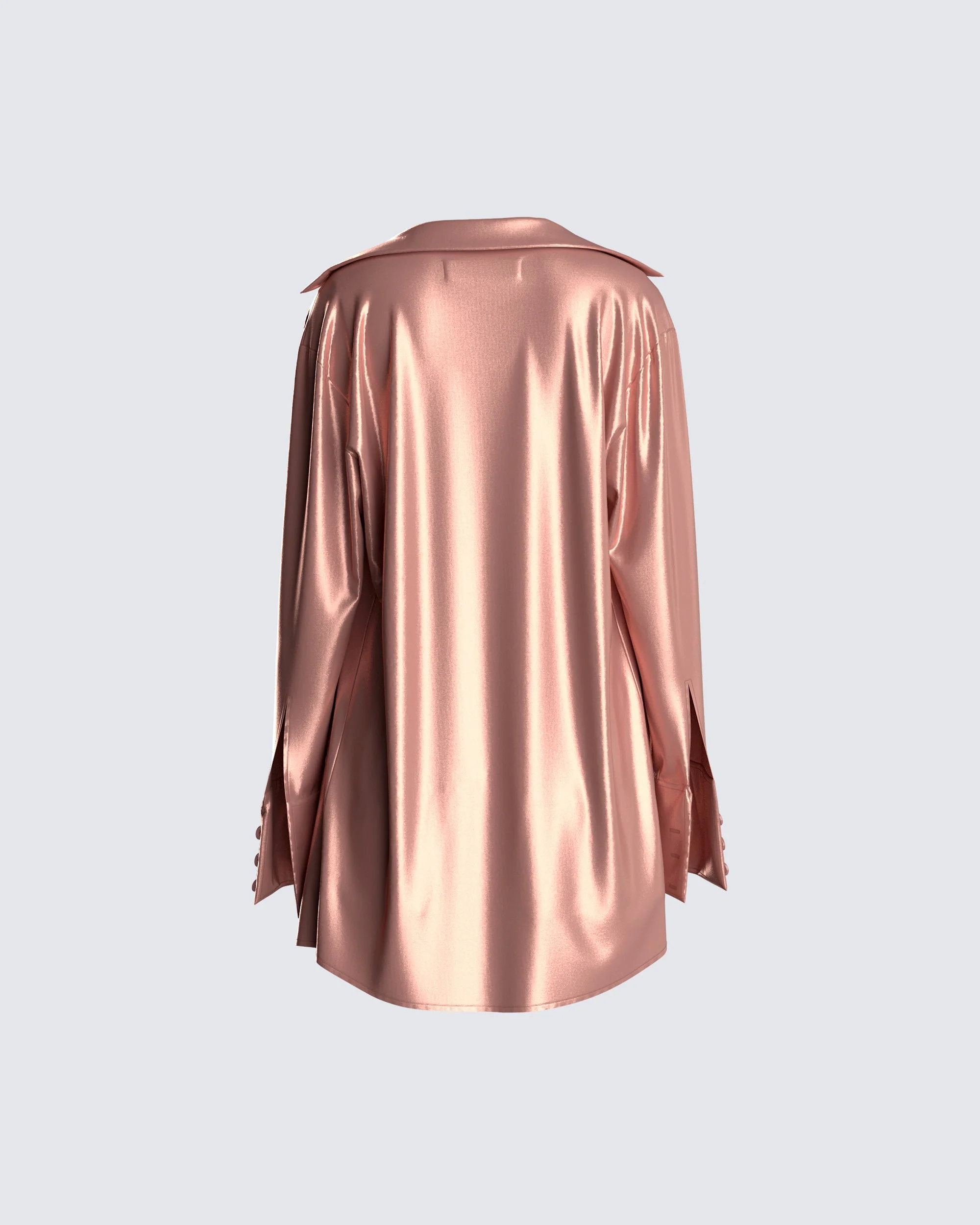 Gracie Satin Shirt - Image 3