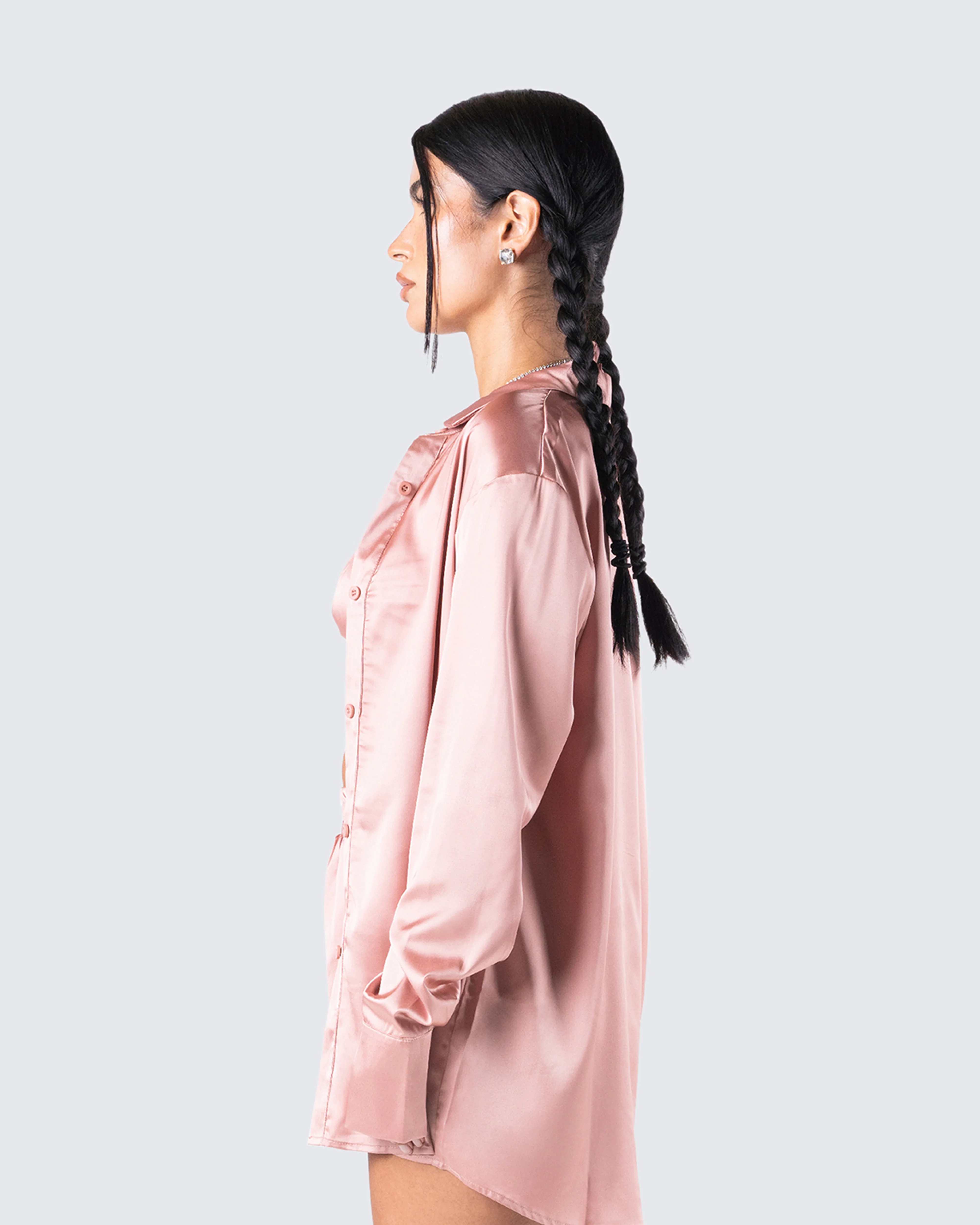 Gracie Satin Shirt - Image 6