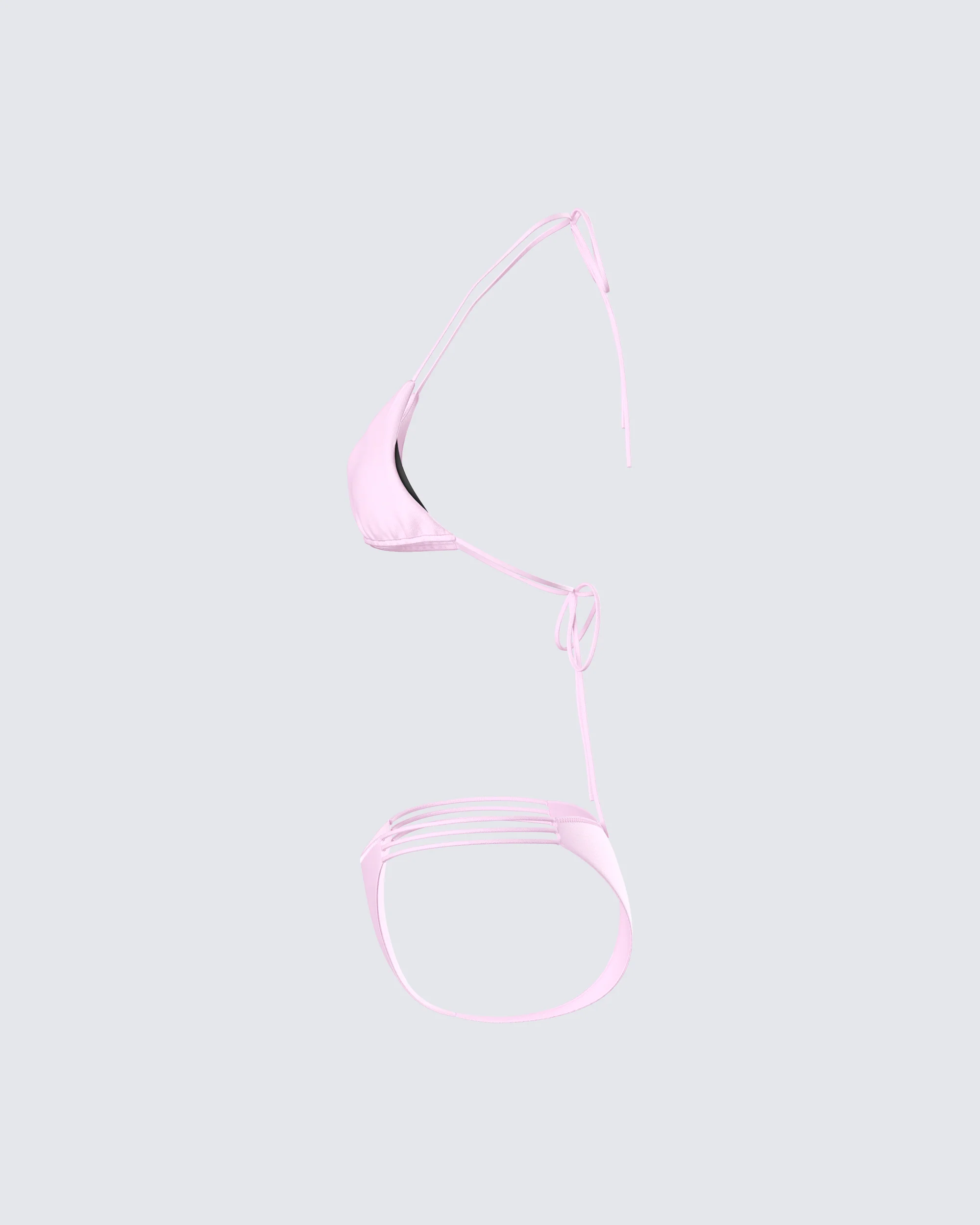 Halsey Pink Bikini Set - Image 2