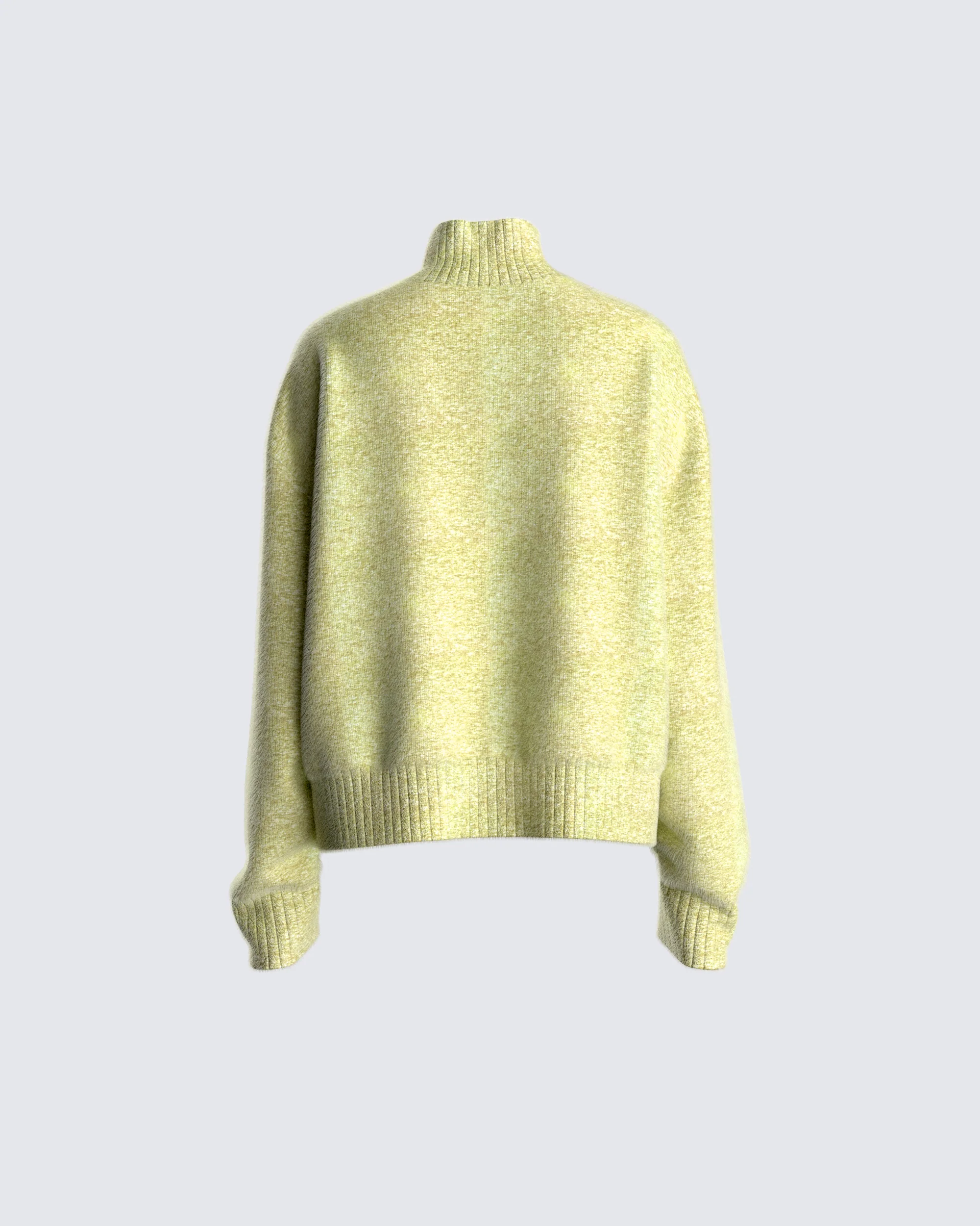 Harwell Green Marled Sweater Top - Image 3