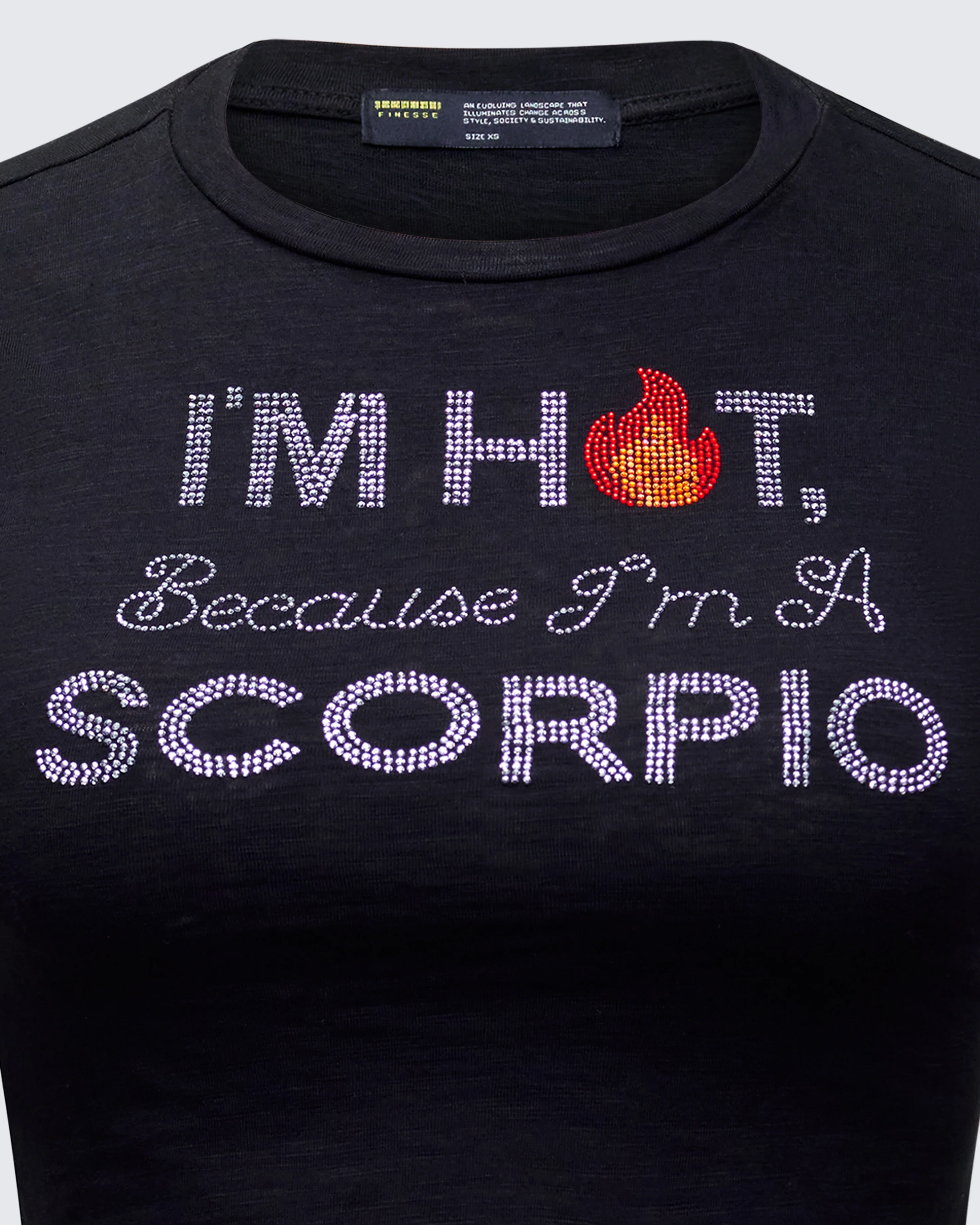 Haven Black Scorpio Graphic Top - Image 6