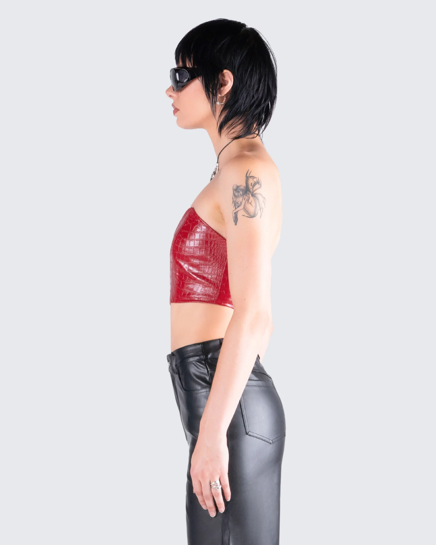 Helena Croc Corset Top - Image 6