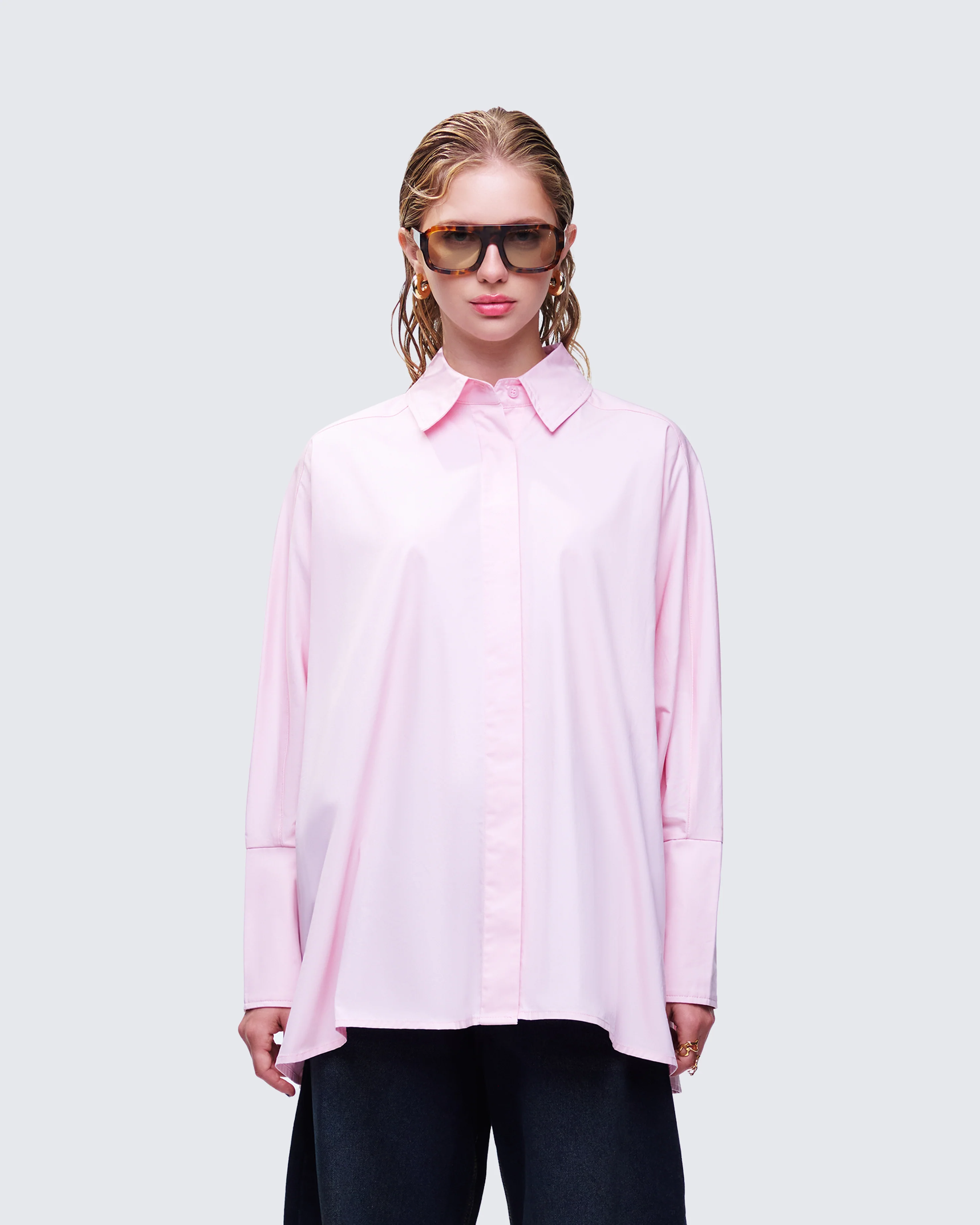 Hesper Pink Box Cut Shirt - Image 2