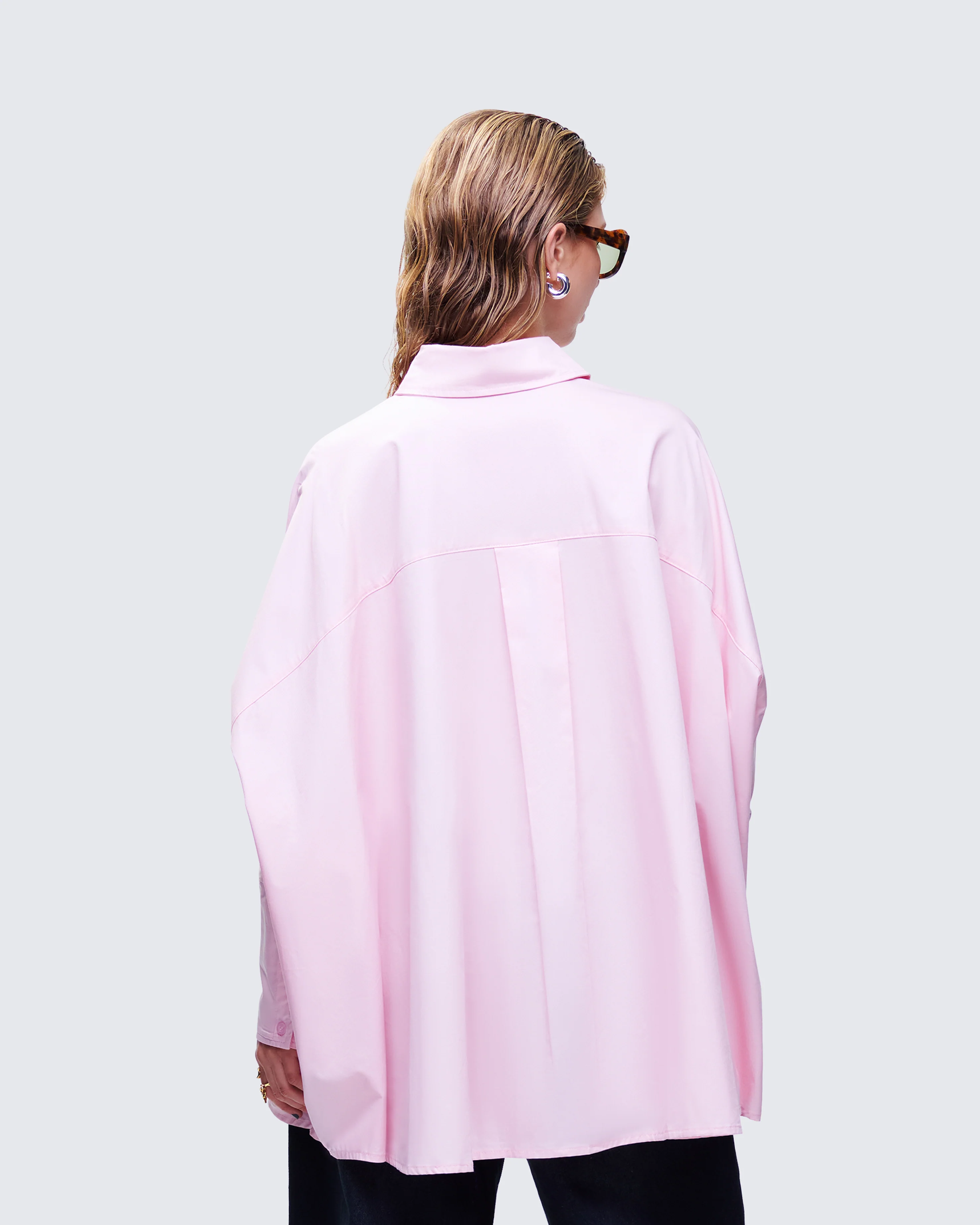 Hesper Pink Box Cut Shirt - Image 4