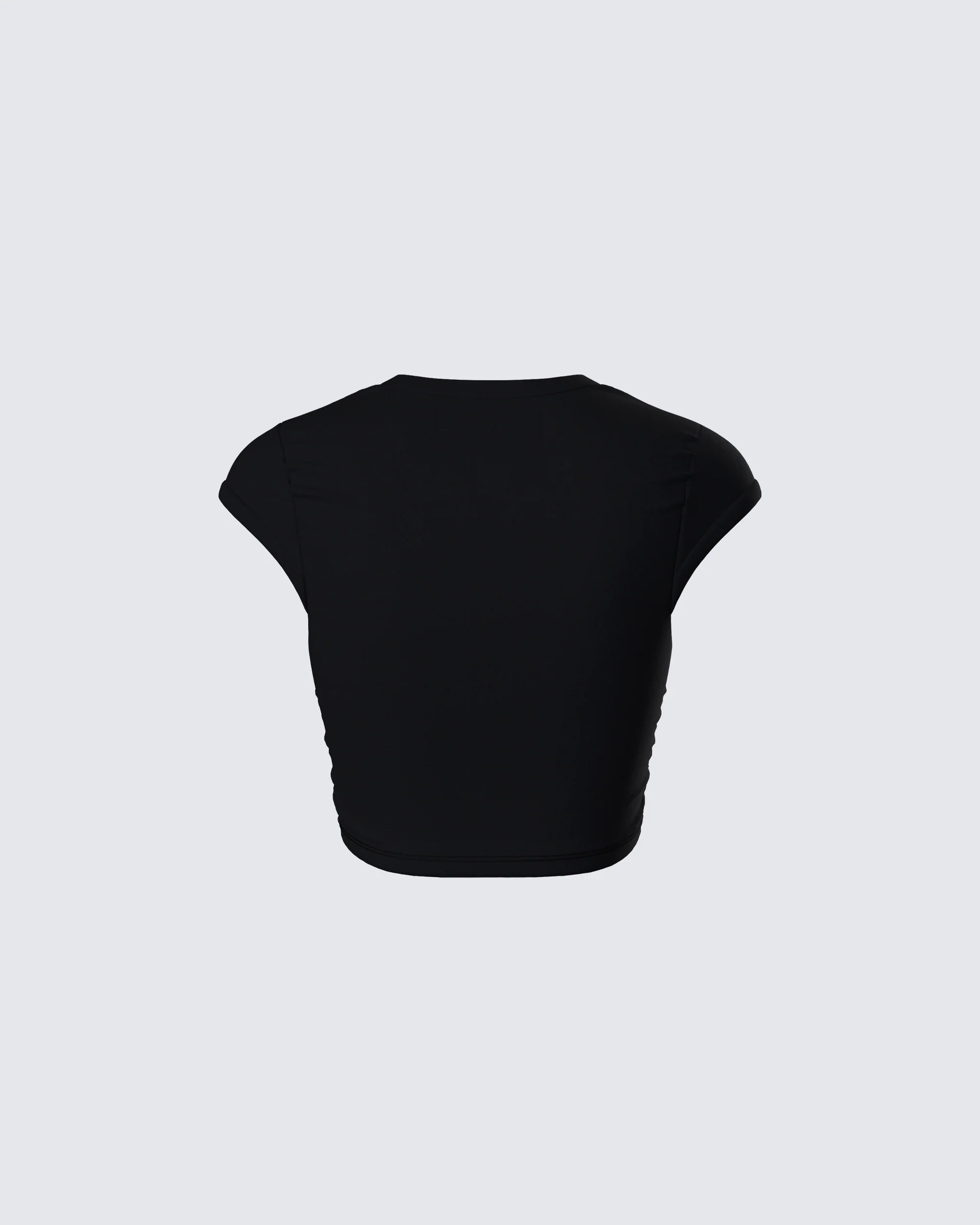 Ilse Black Aquarius Rhinestone Top - Image 3