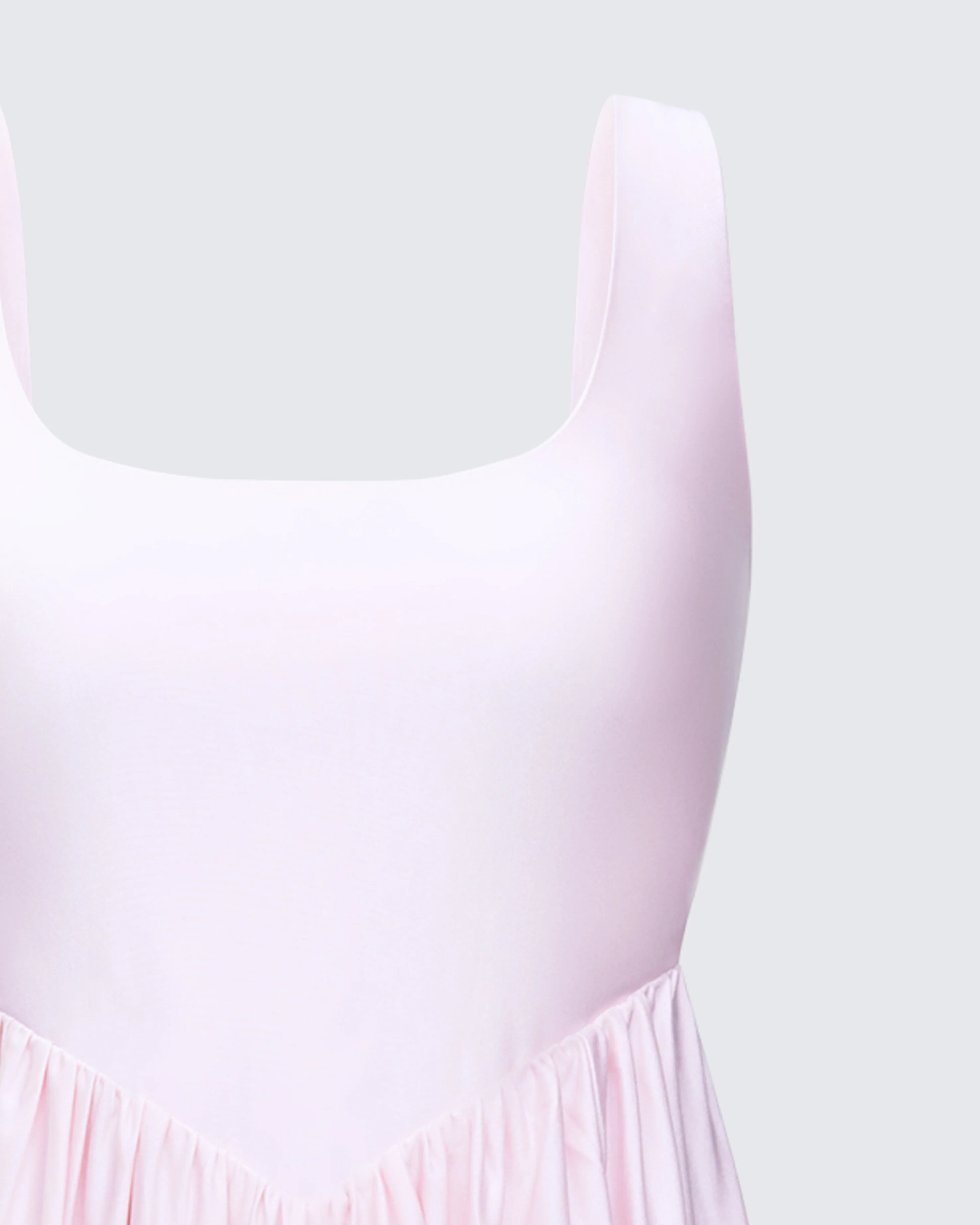 Isoria Pink Princess Waist Maxi Dress - Image 6