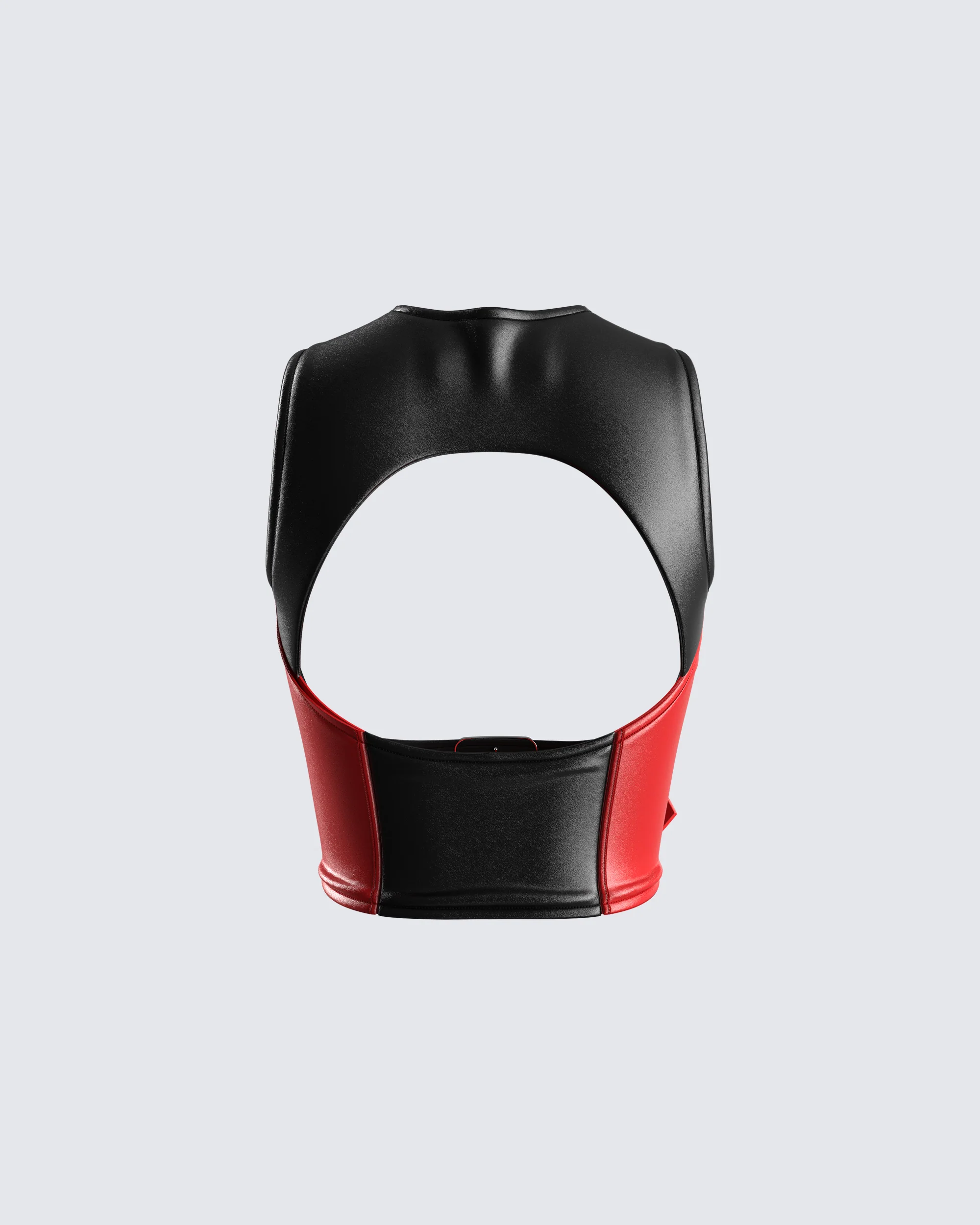 Itzel Black Vegan Leather Harness - Image 3