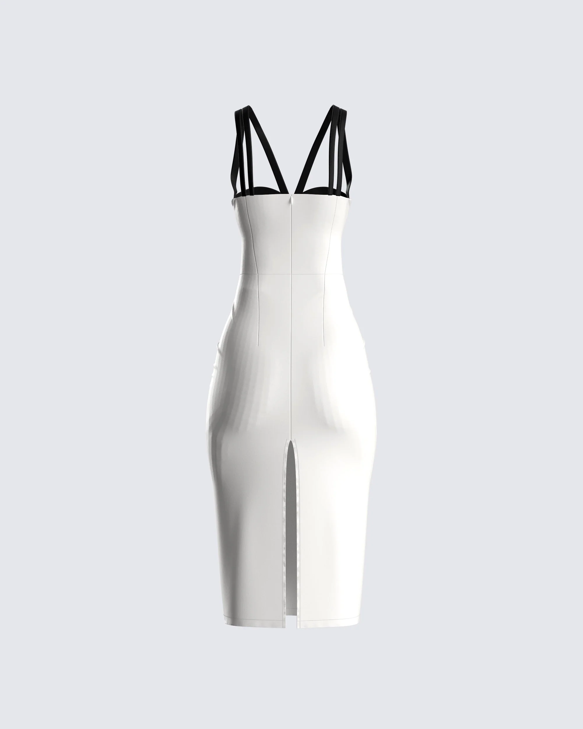 Jacinda Multi Midi Dress - Image 3