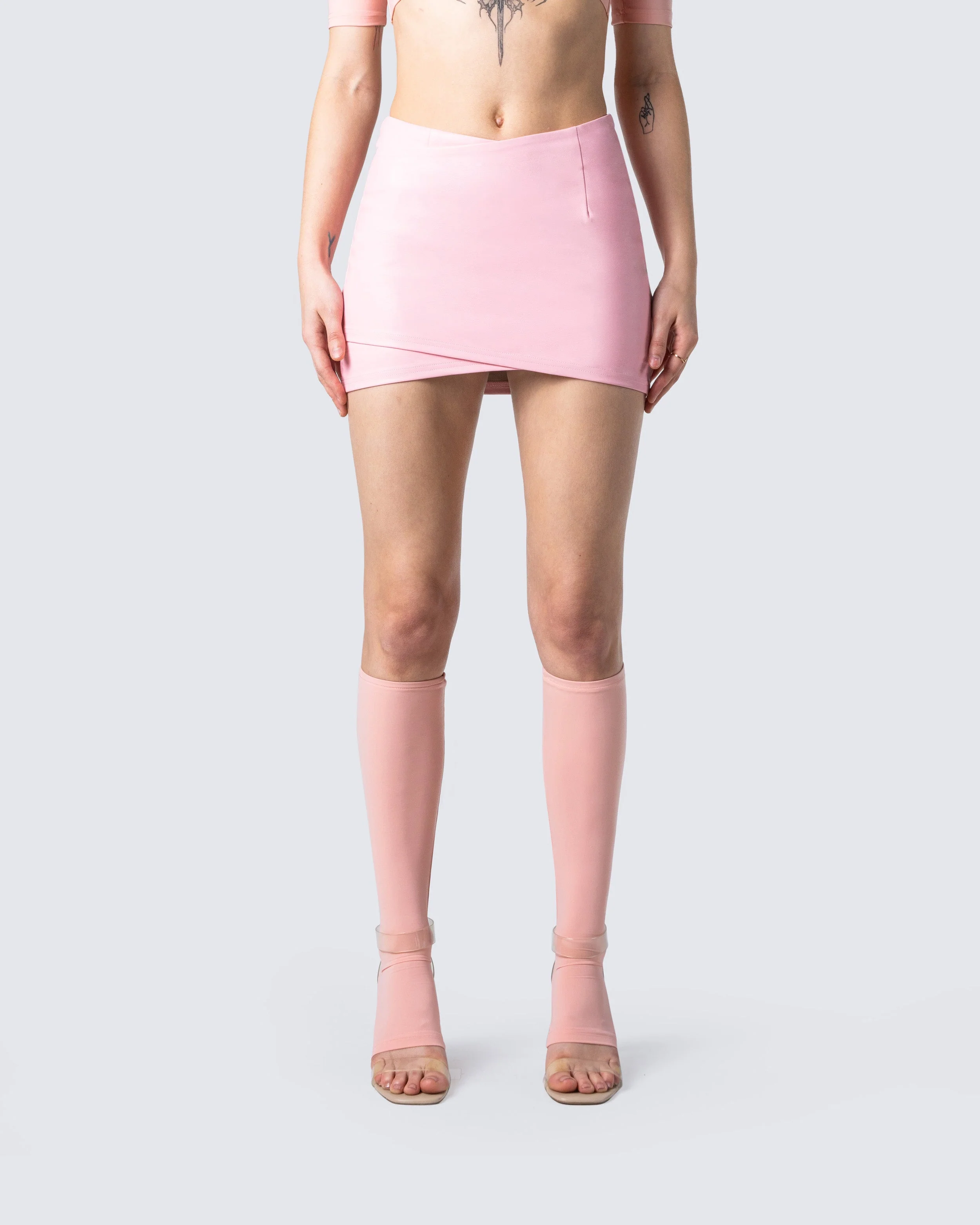 Jacque Pink Leg Warmer - Image 4