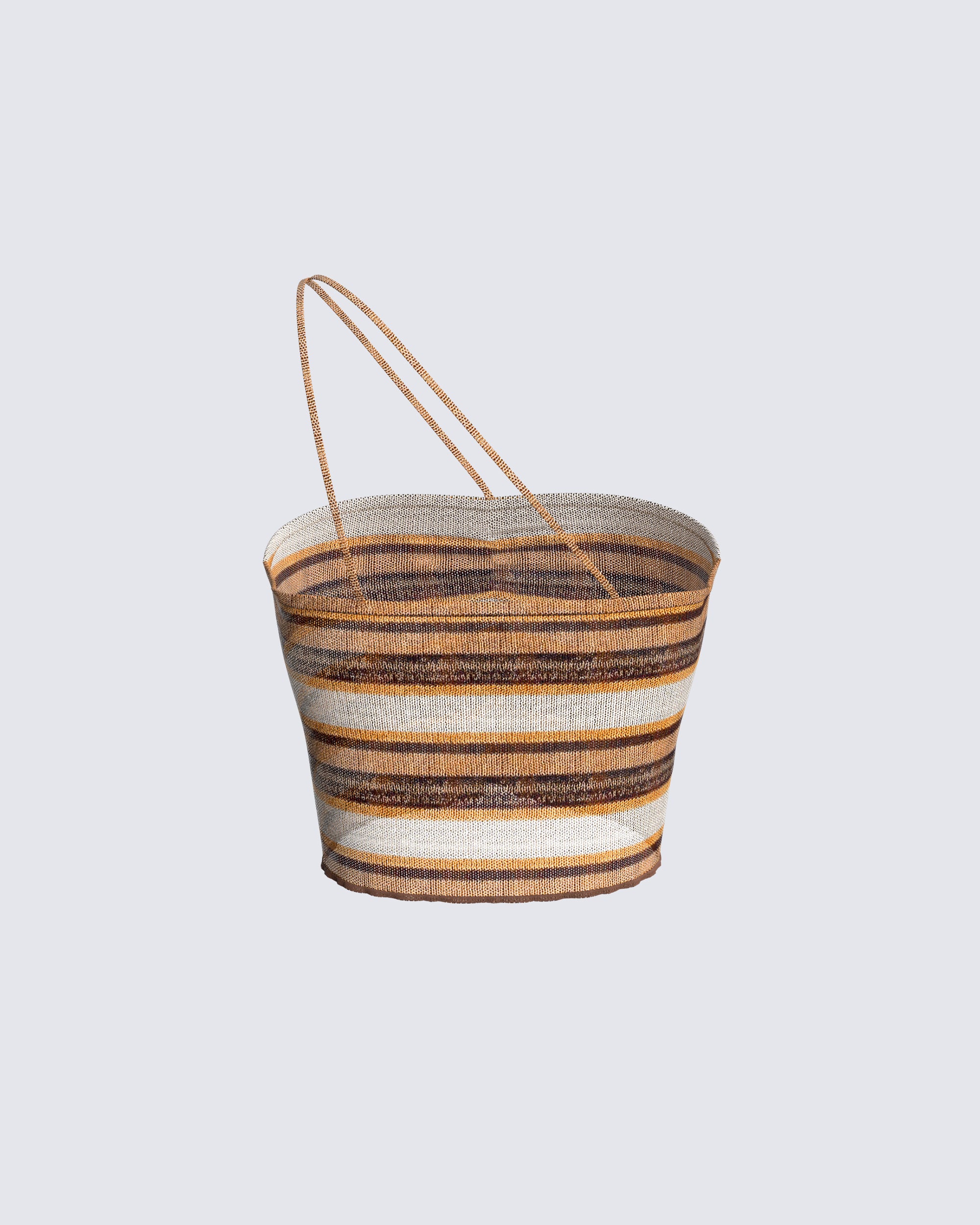 Jade Multi Stripe Sweater Top - Image 3