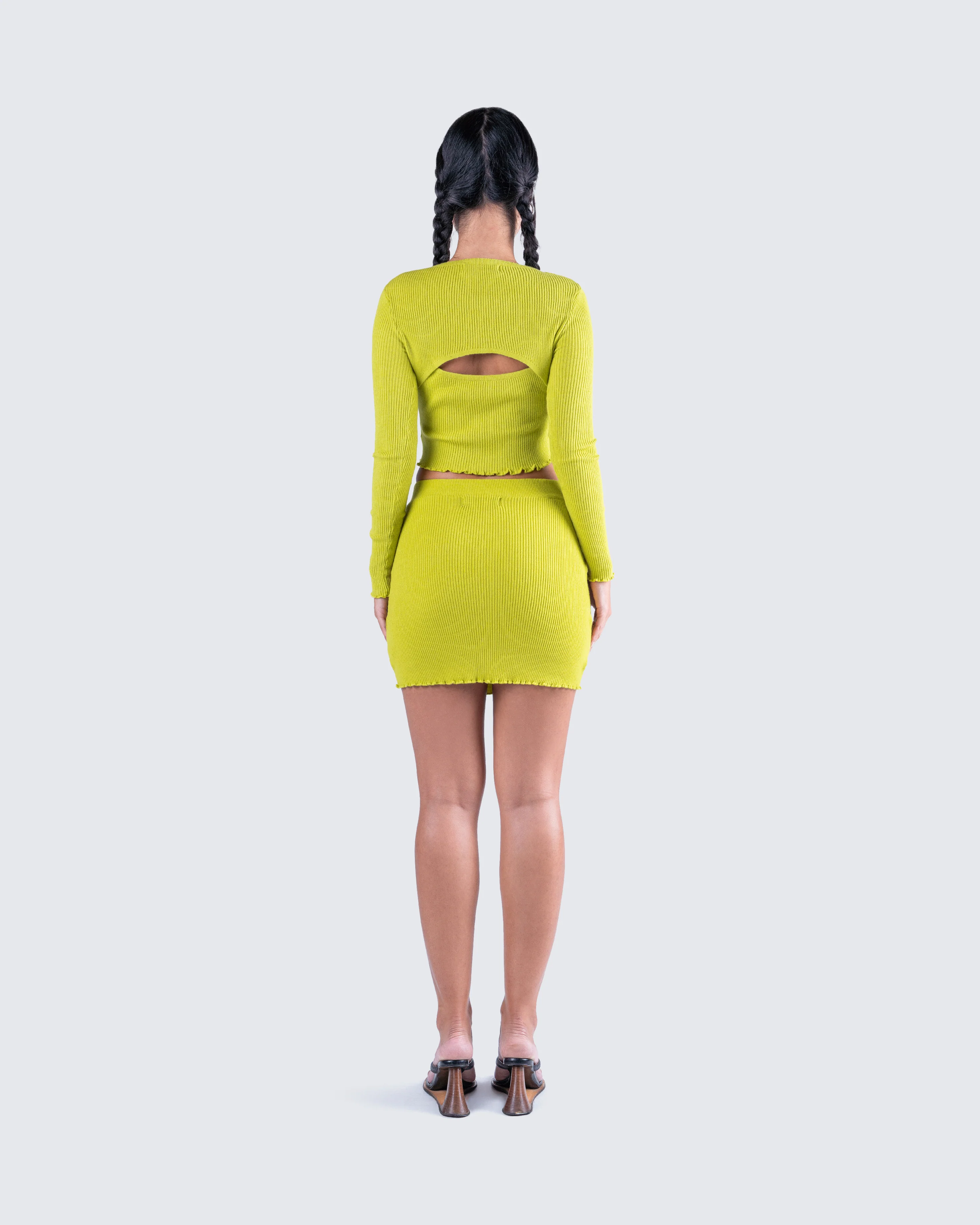 Janelle Green Knit Set - Image 7
