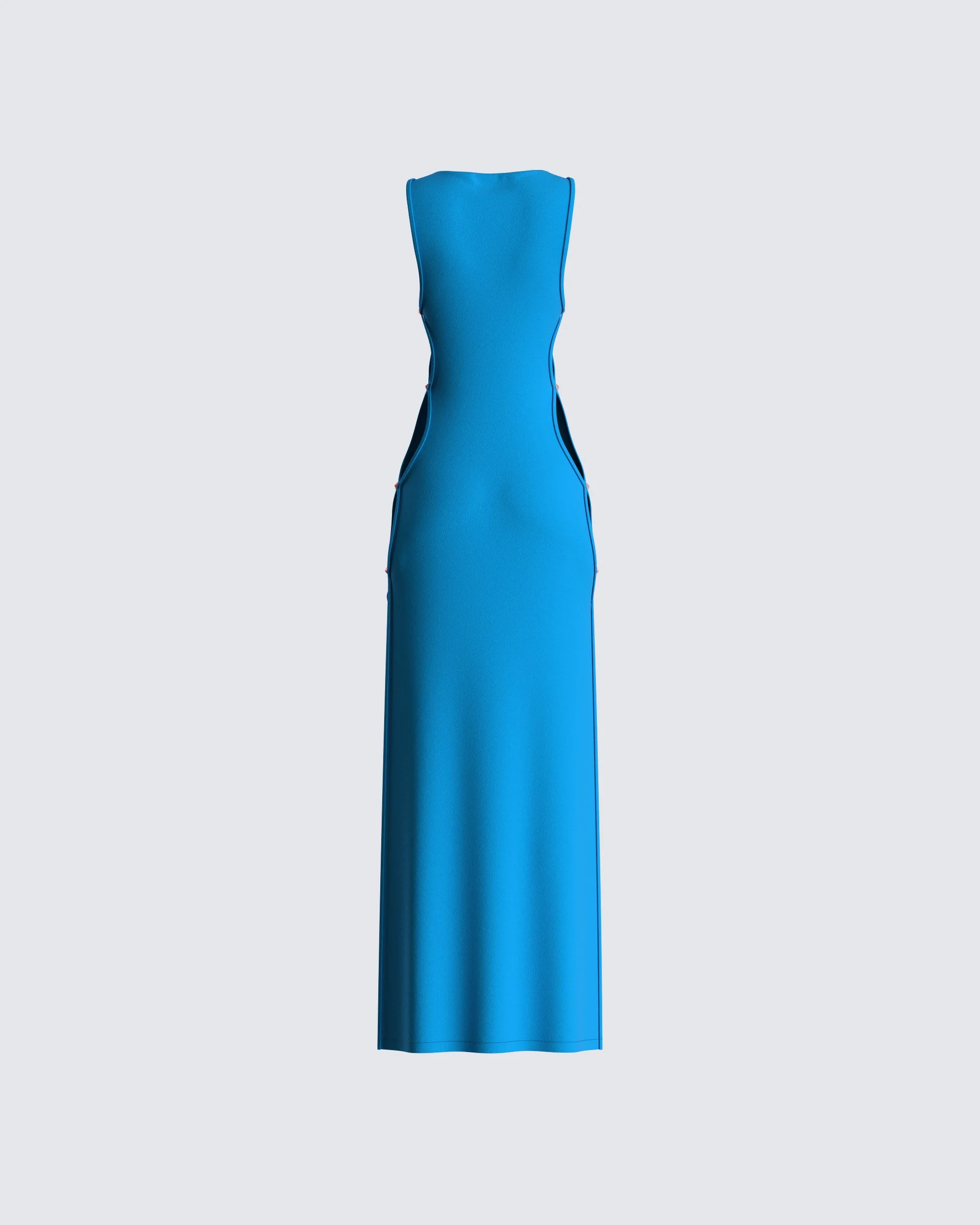 Jenara Navy Maxi Dress - Image 3