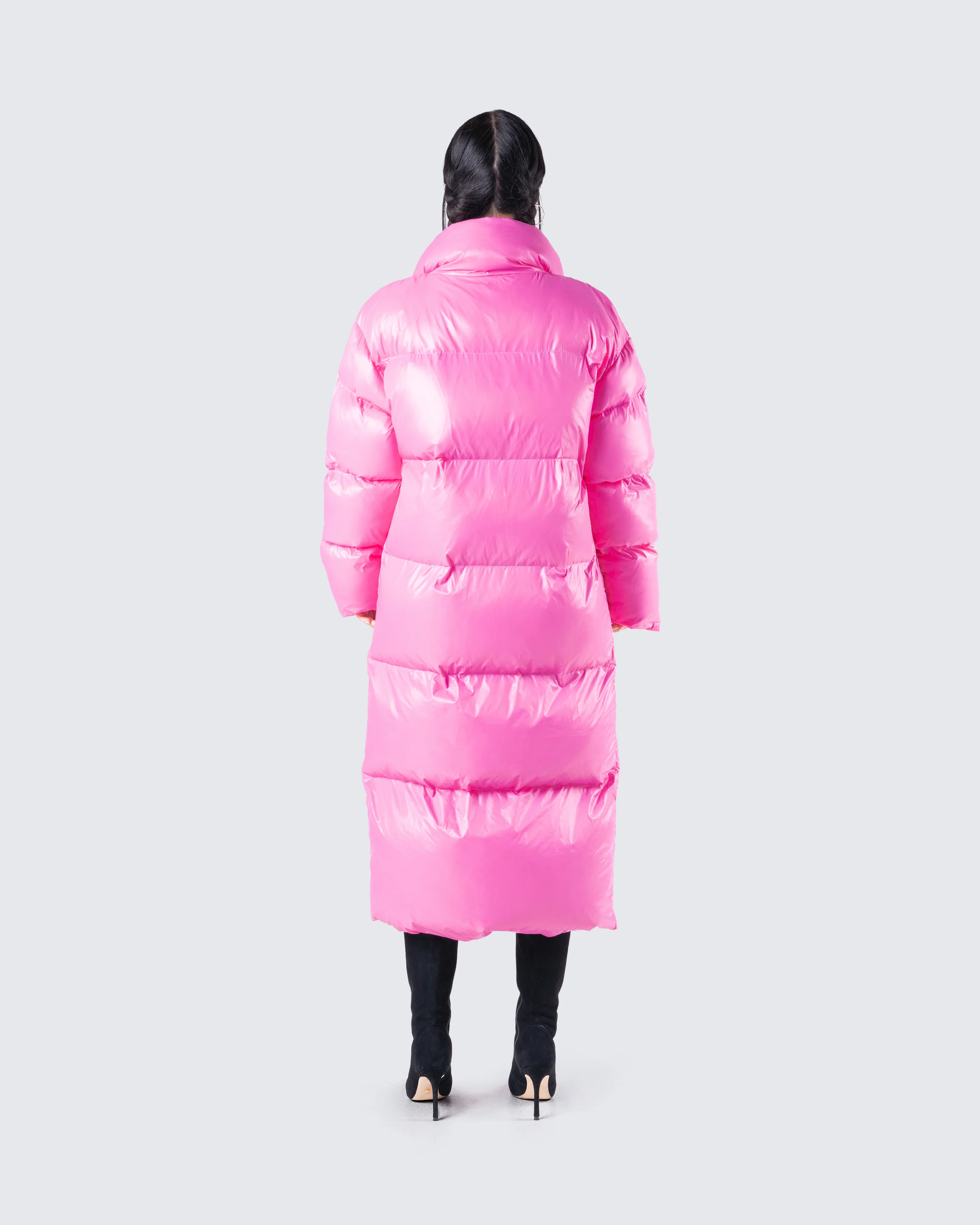 Jenny Shiny Oversized Puffer - Image 7