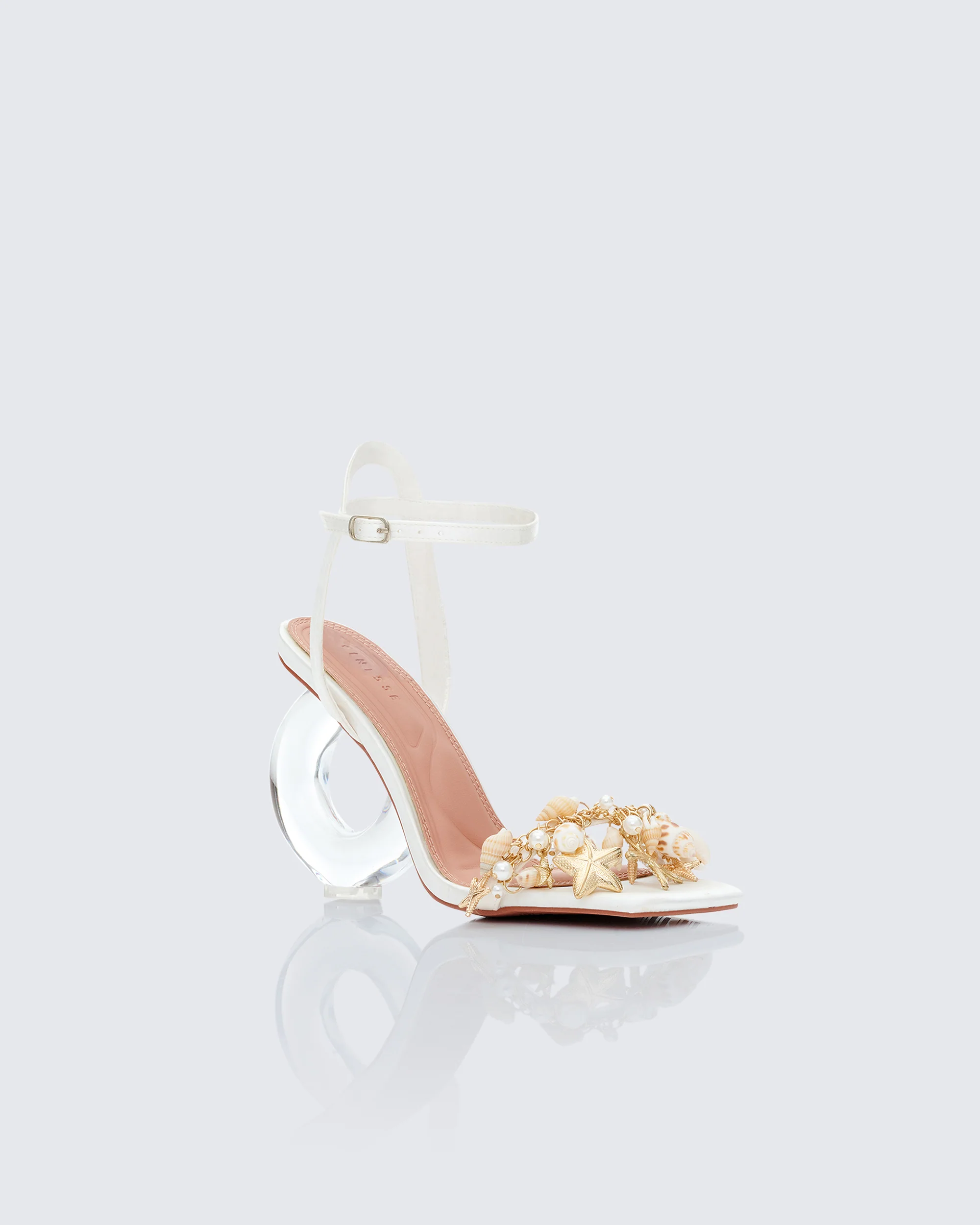 Jude Gold Seashell Charm Sandal - Image 2