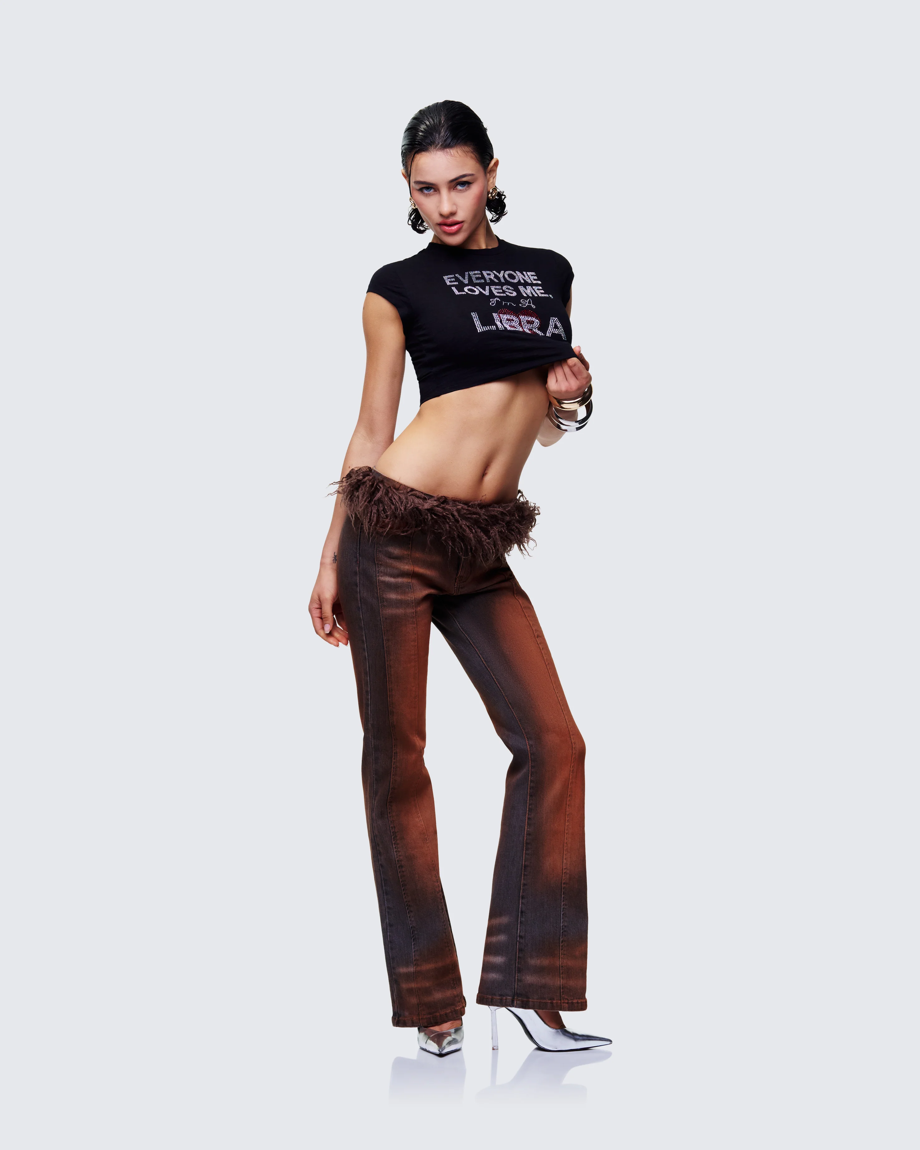 Kari Black Libra Graphic Top - Image 5