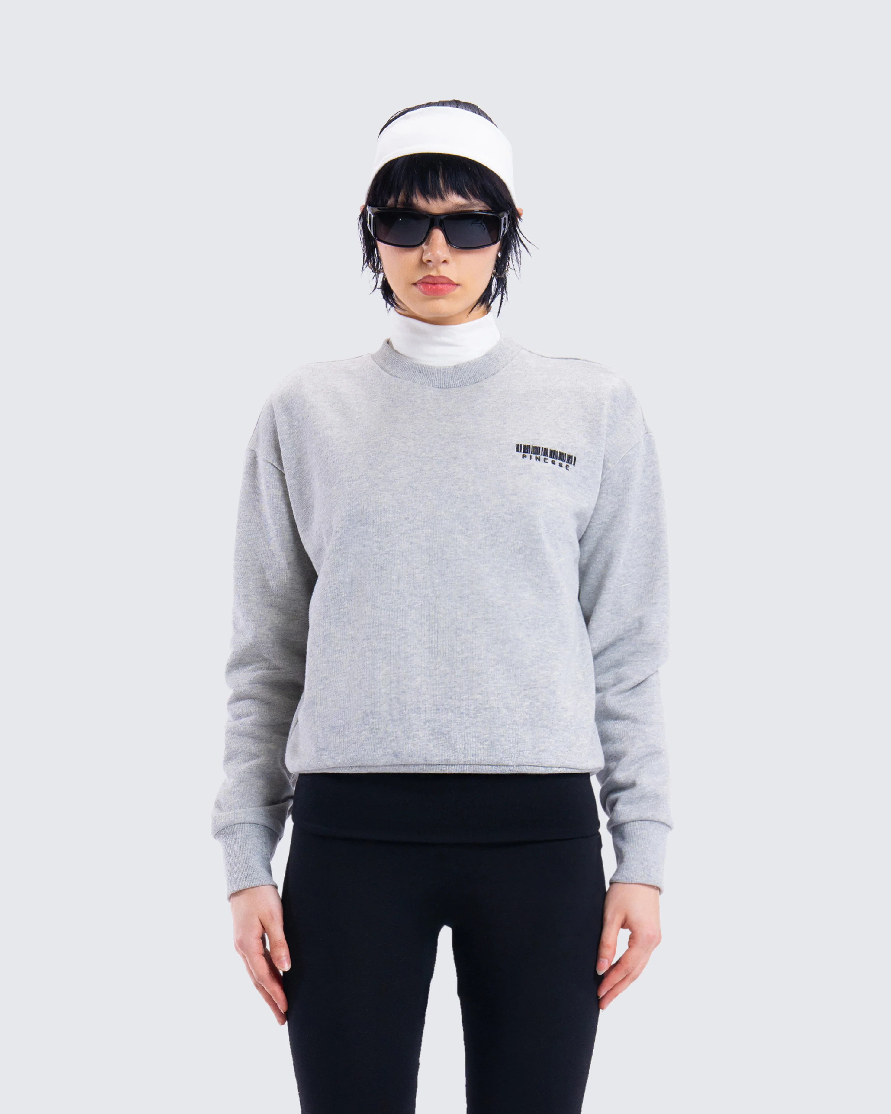 Kemi Heather Grey Logo Sweatshirt - Image 4