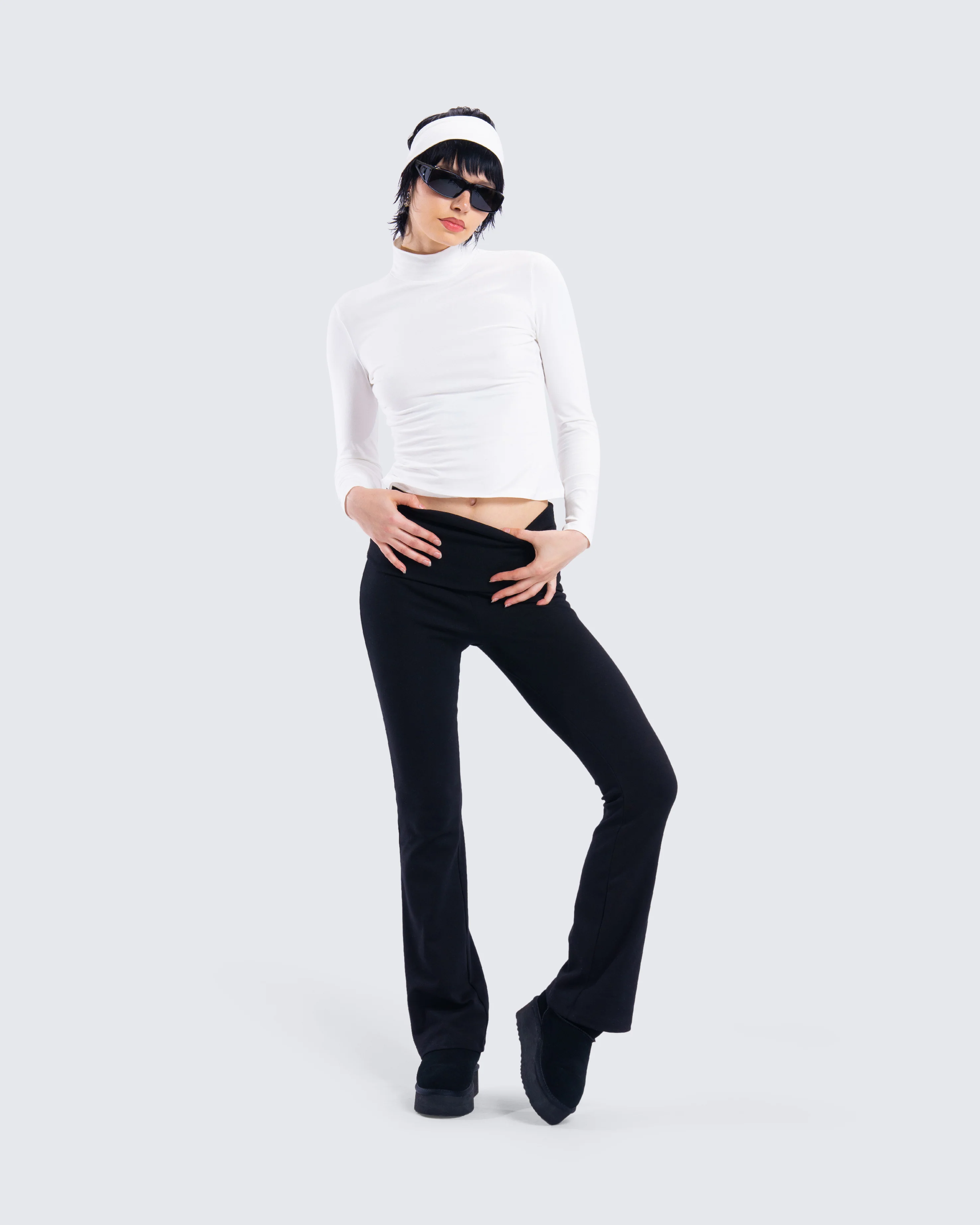 Kemi White Jersey Top And Headband - Image 9