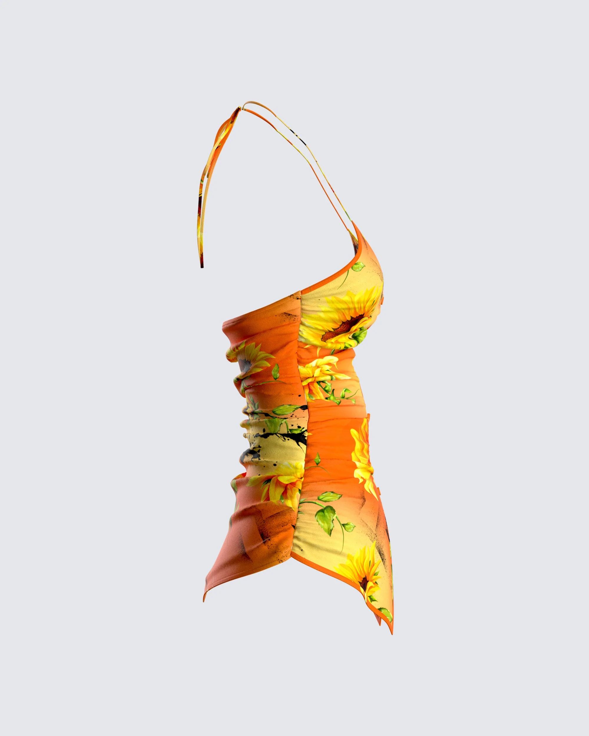 Kenji Sunflower Print Top - Image 2