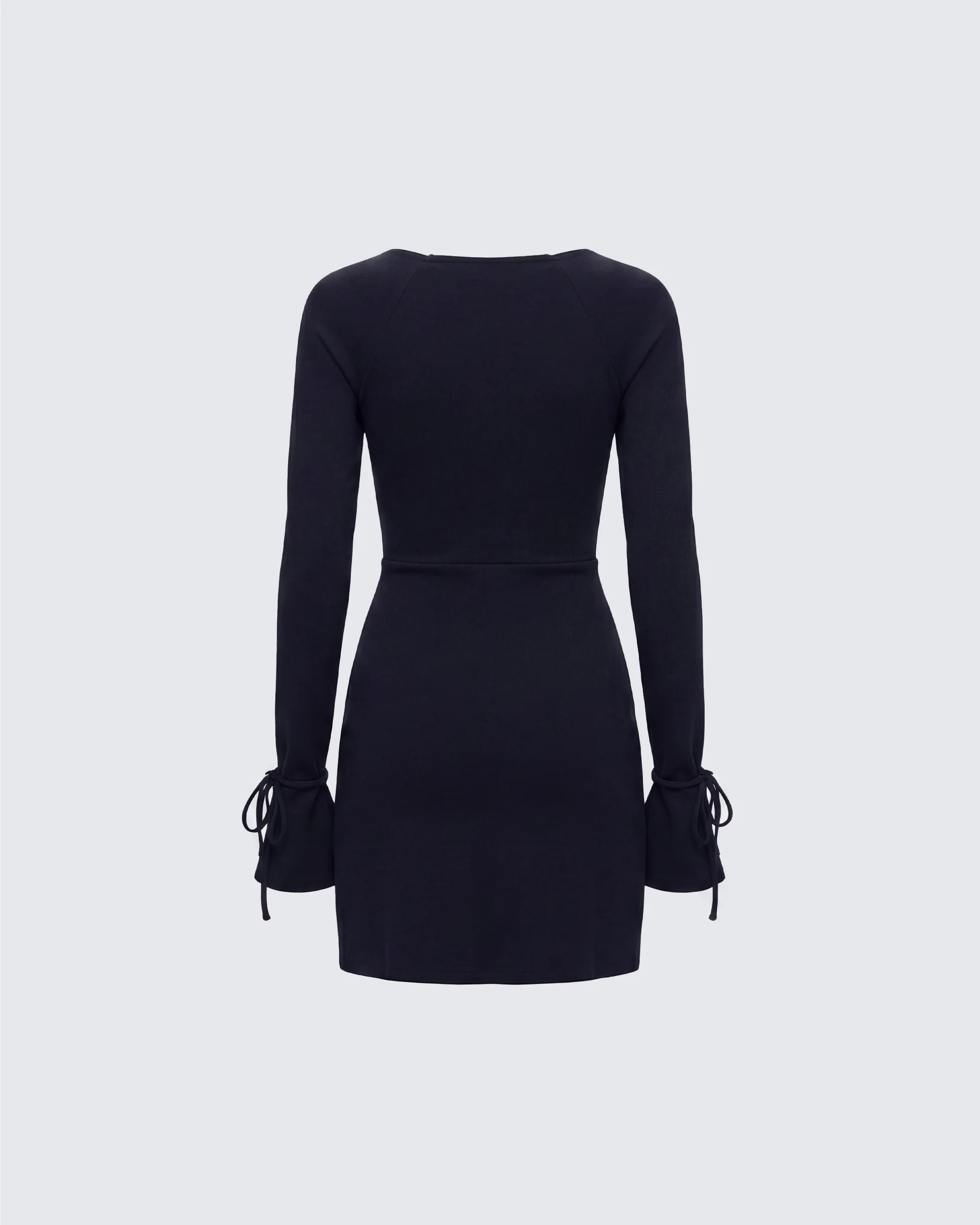 Kesia Black Mini Dress - Image 2