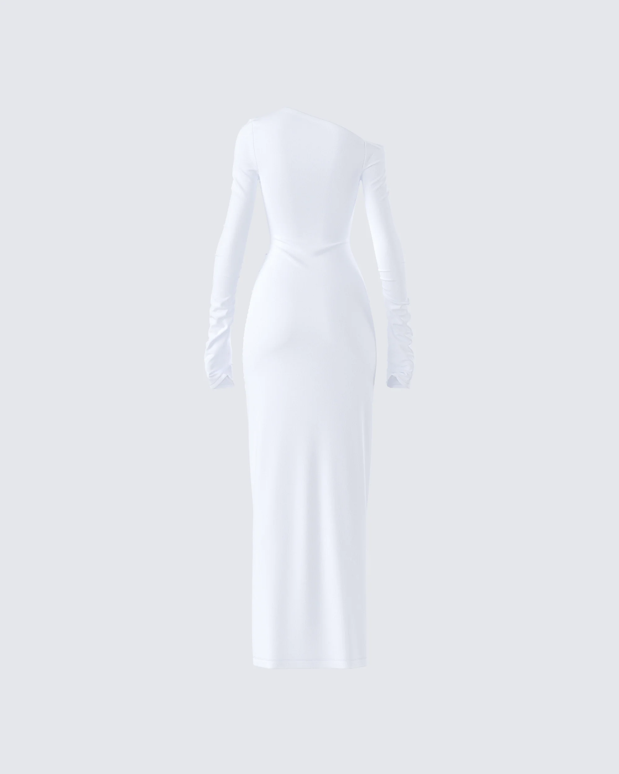 Kiandra White Off Shoulder Maxi Dress - Image 3