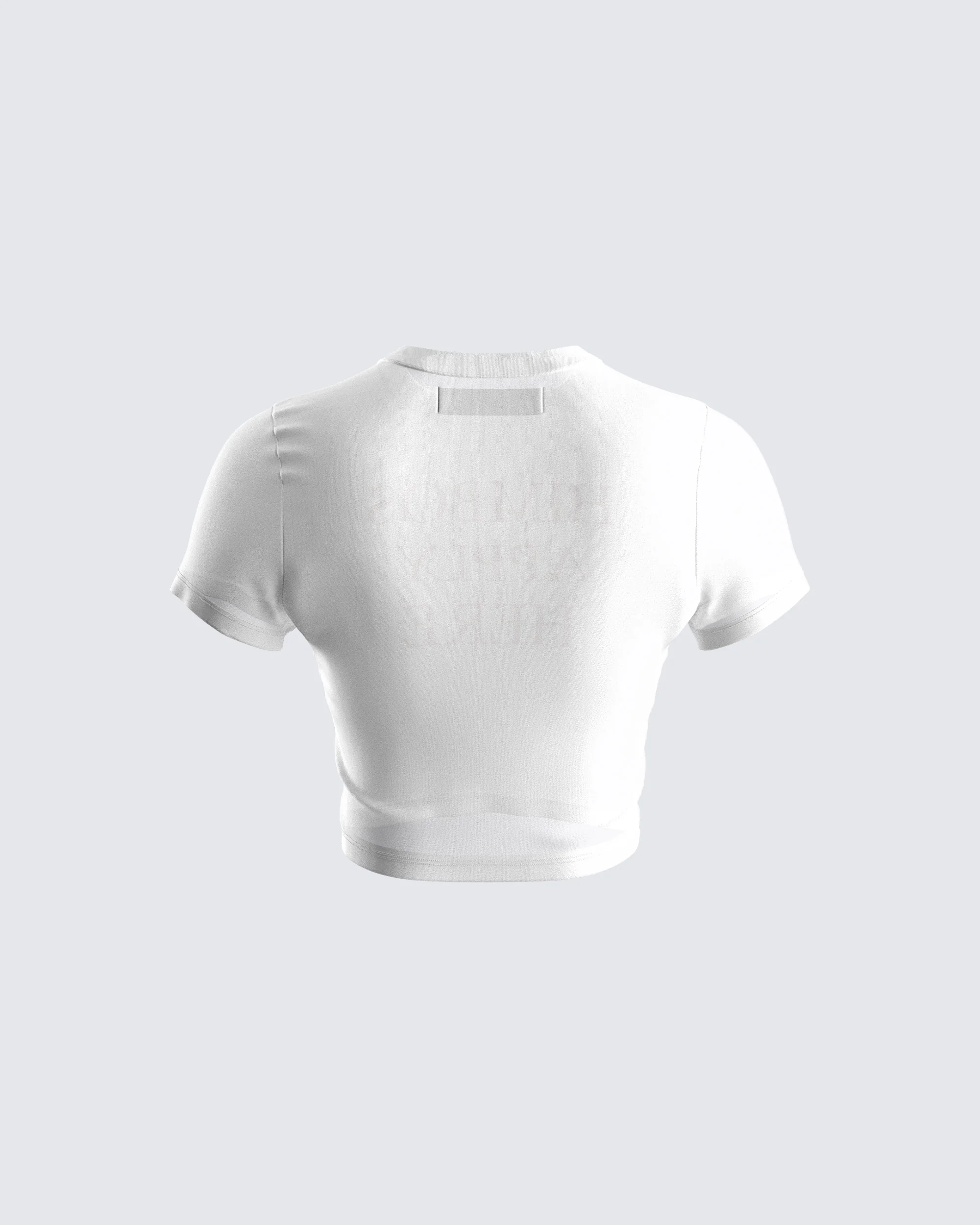 Leela White Jersey Graphic Top - Image 3