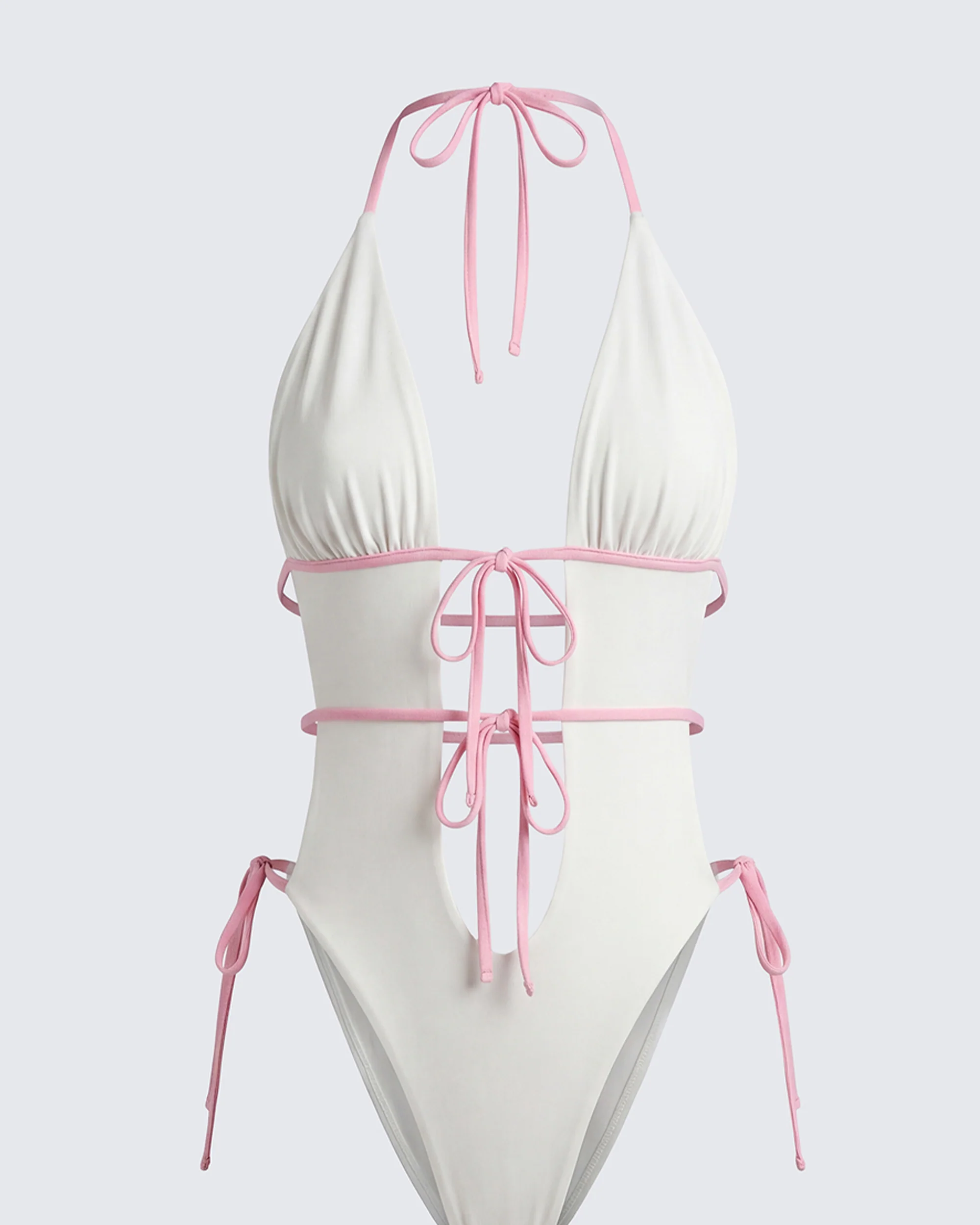 Leticia White Jersey Bodysuit - Image 6