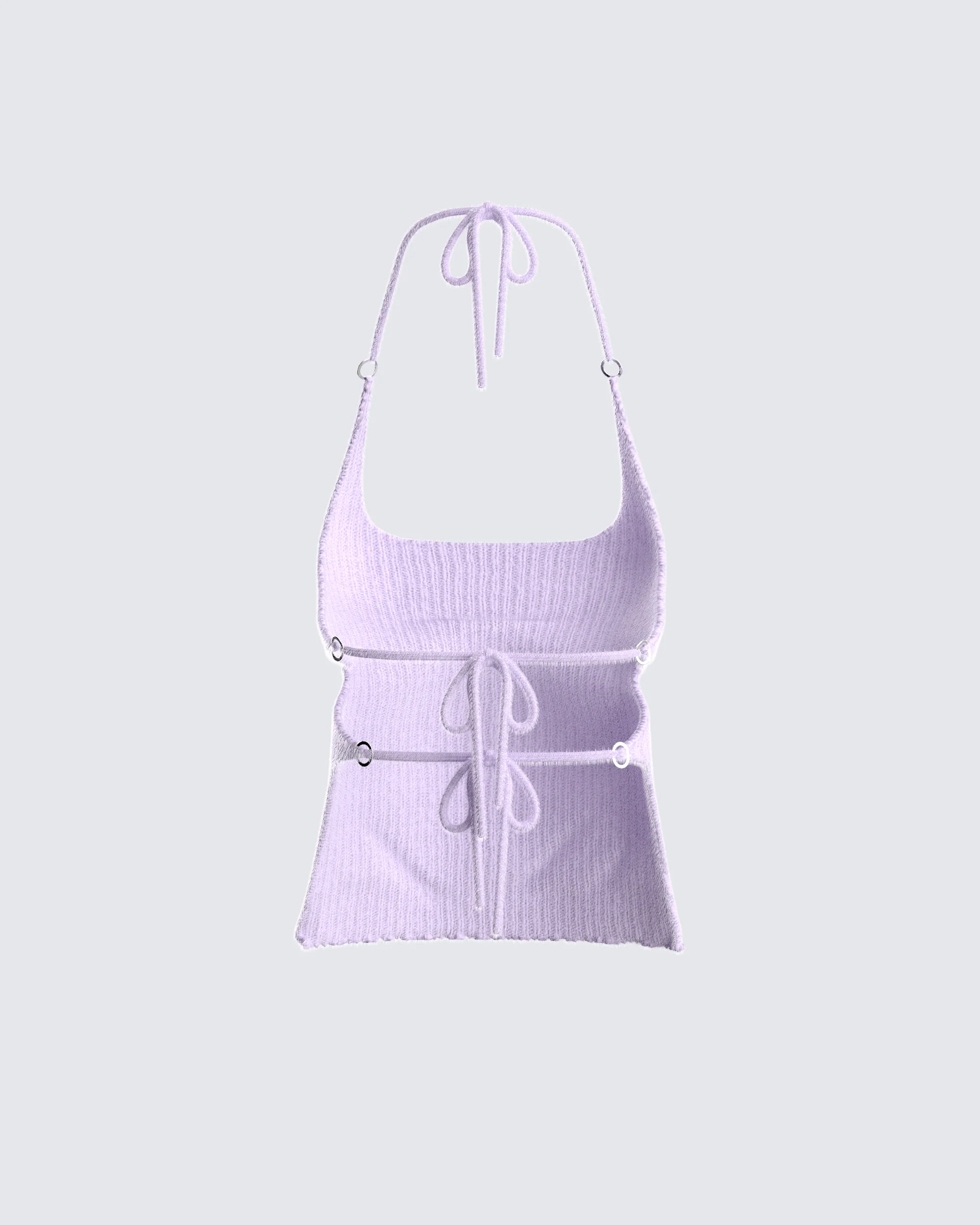 Liberty Lavender Knit Top - Image 3