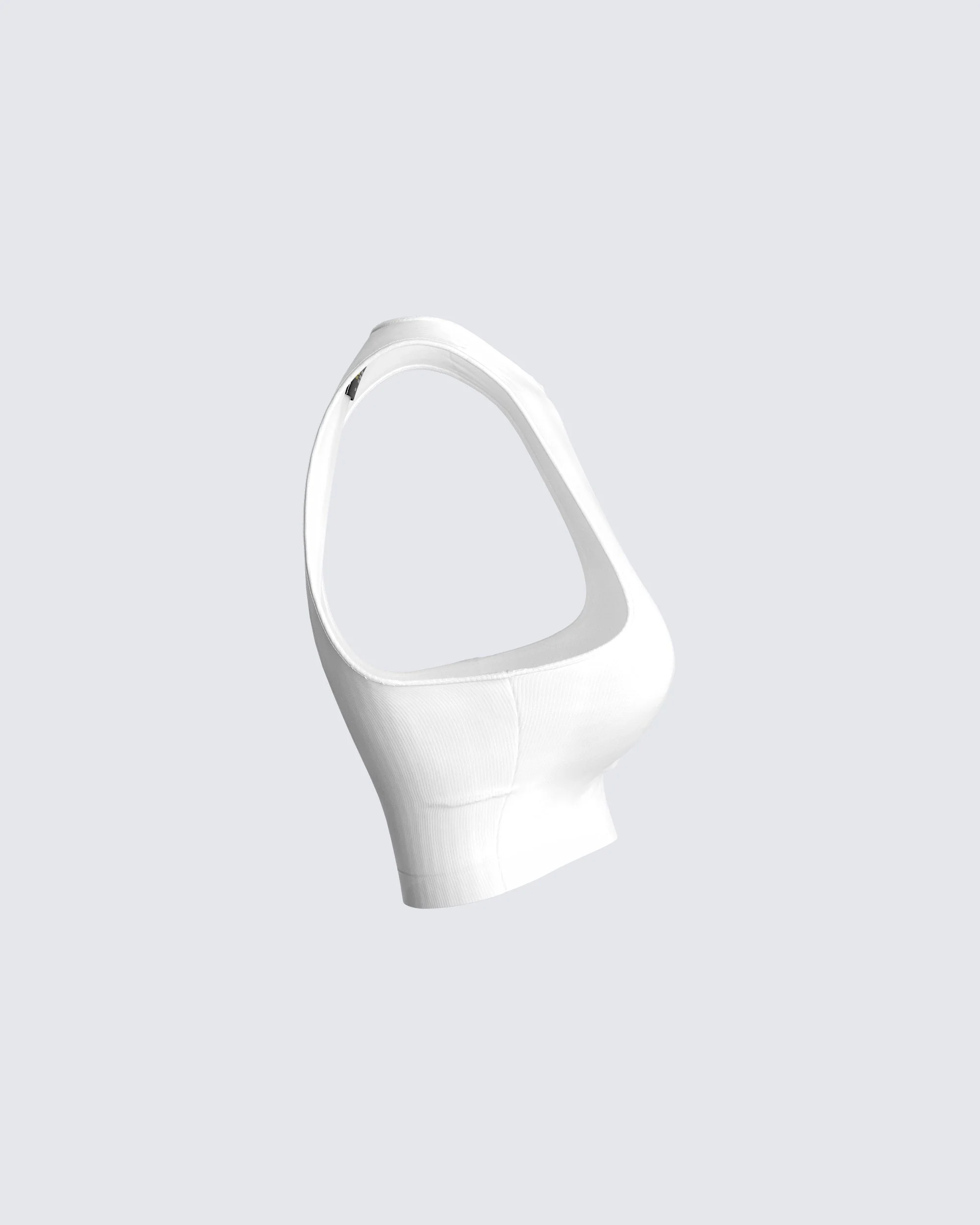 Lila Ivory Cropped Top - Image 2
