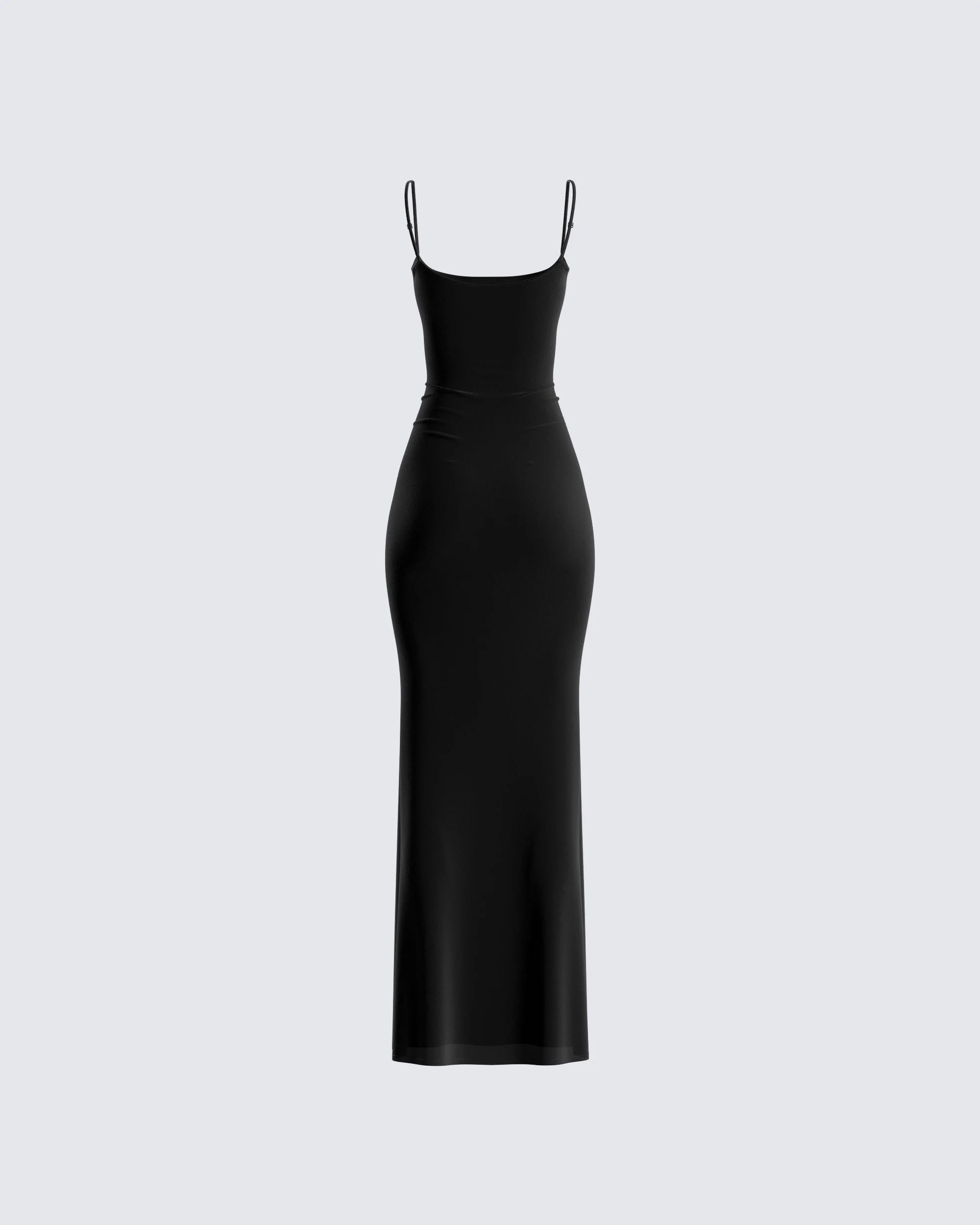 Lilibet Black Maxi Dress - Image 3