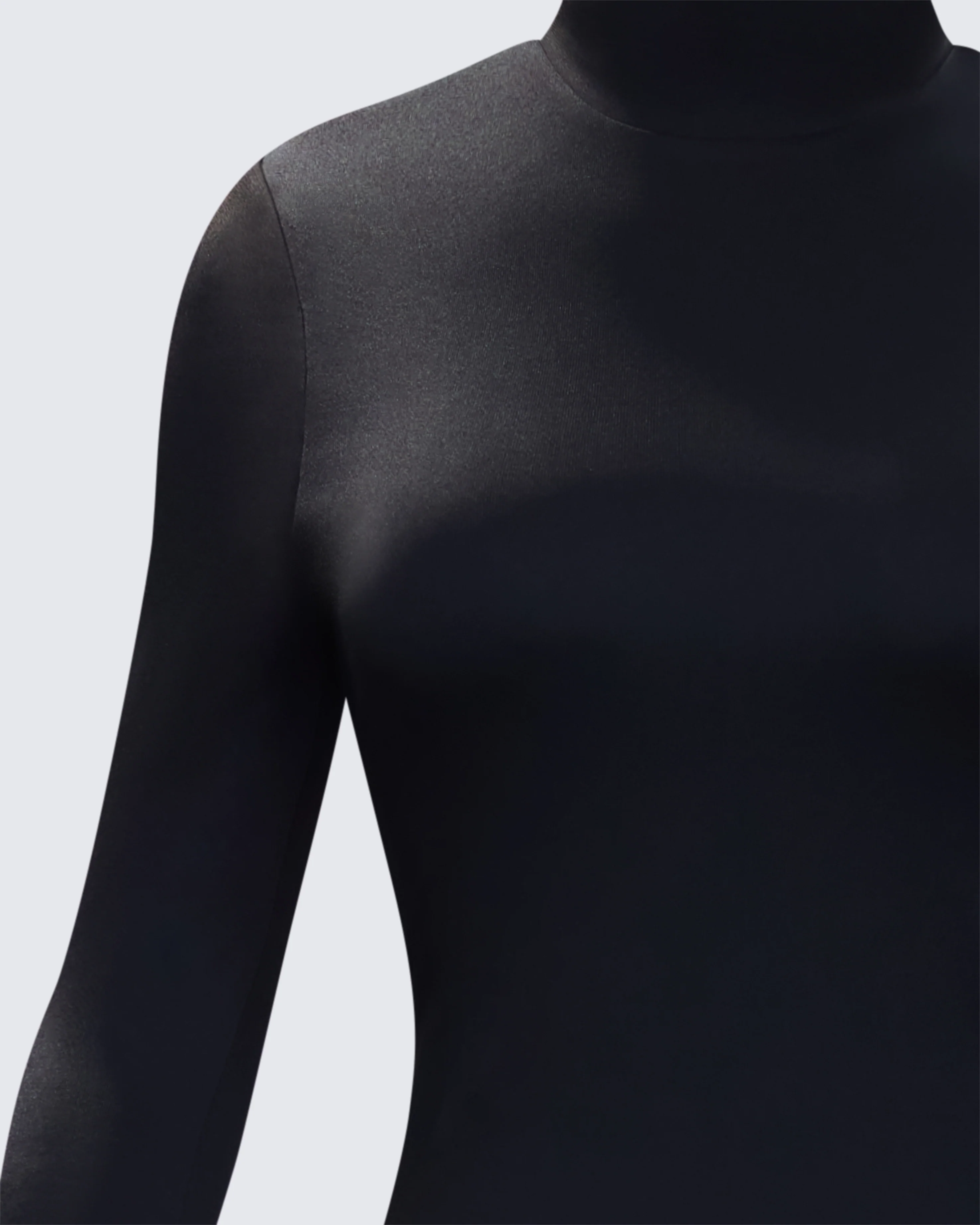 Lola Black Bodycon Maxi Dress - Image 7