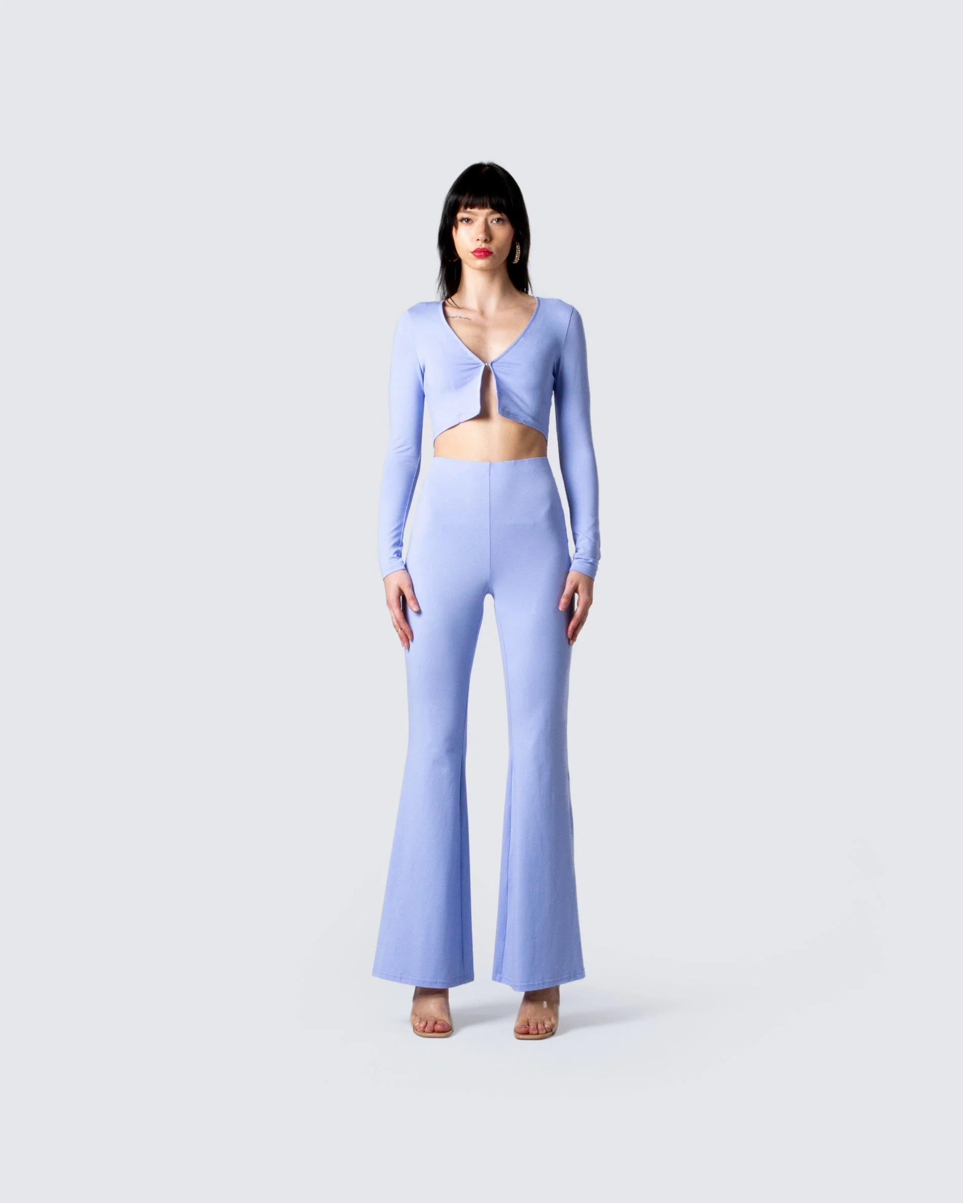 Lori Lavender Jersey Pant - Image 4