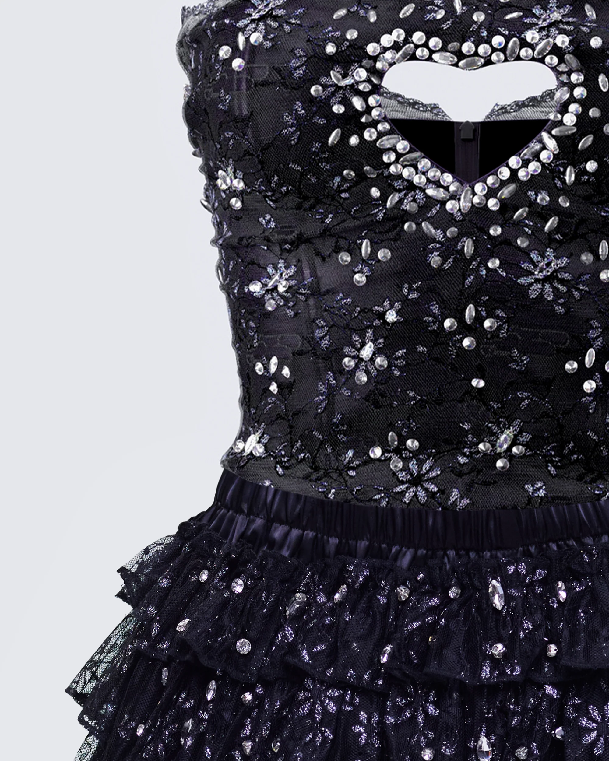 Love Black Ruffle Set - Image 6