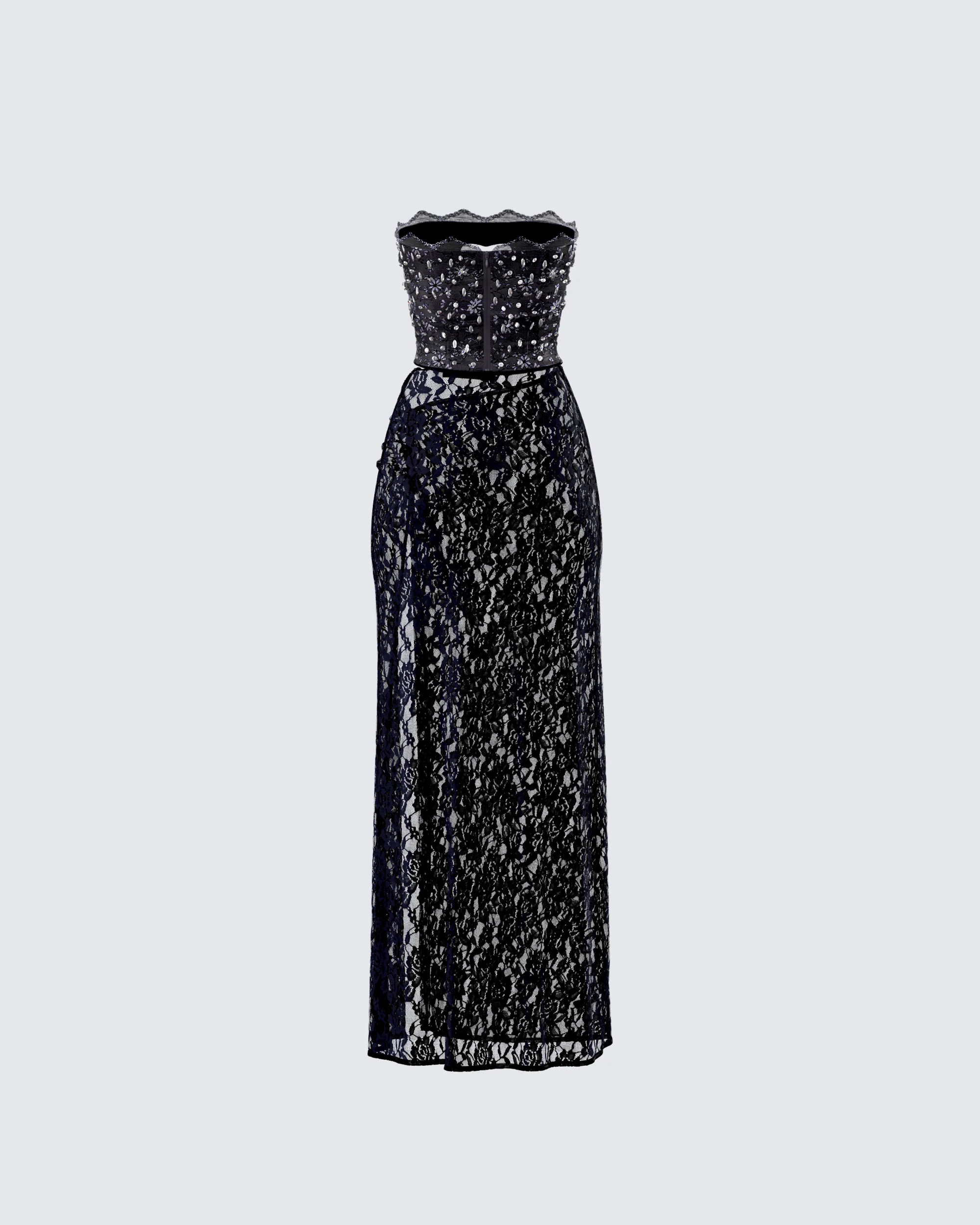 Love Black Maxi Set - Image 3