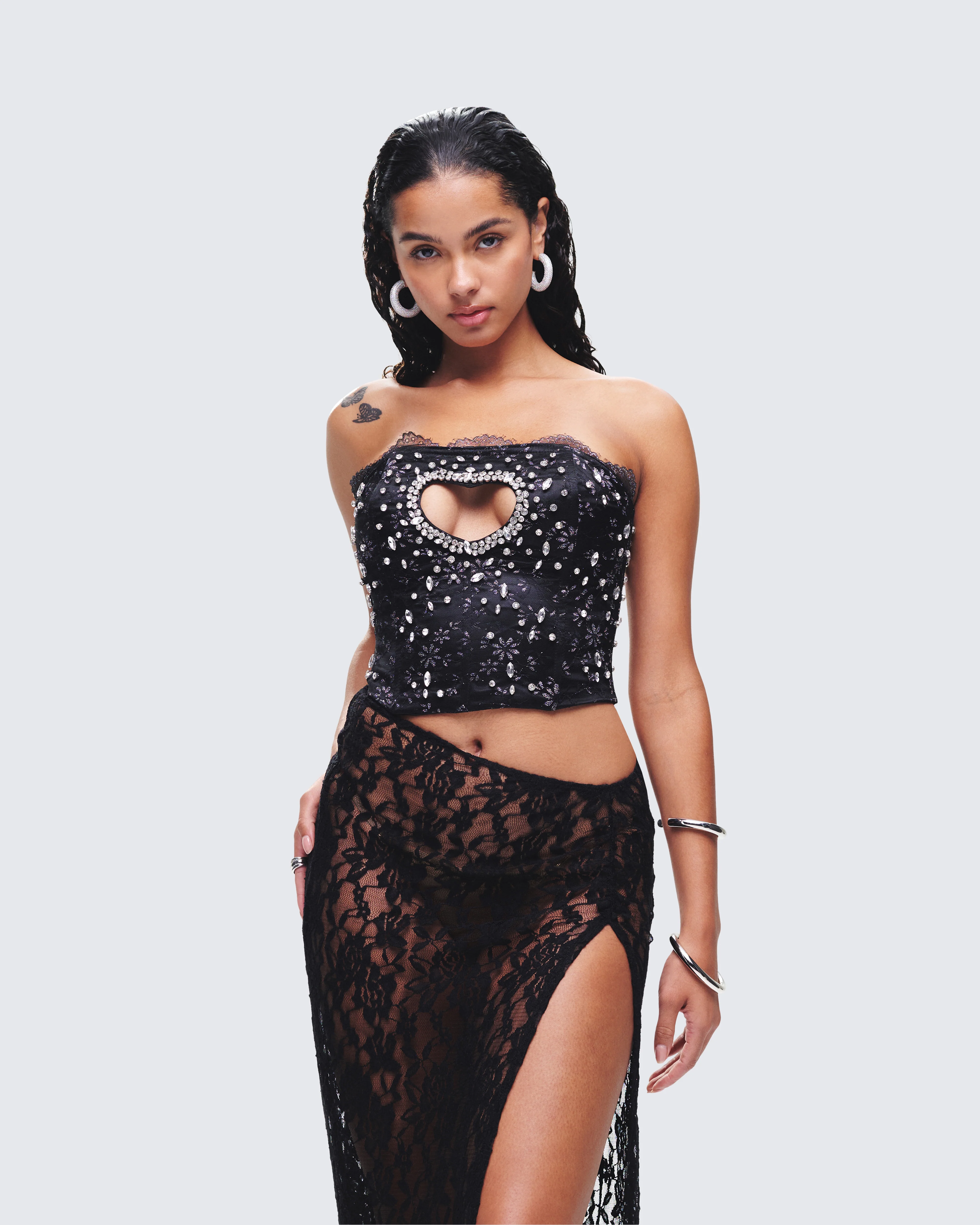 Love Black Maxi Set - Image 8