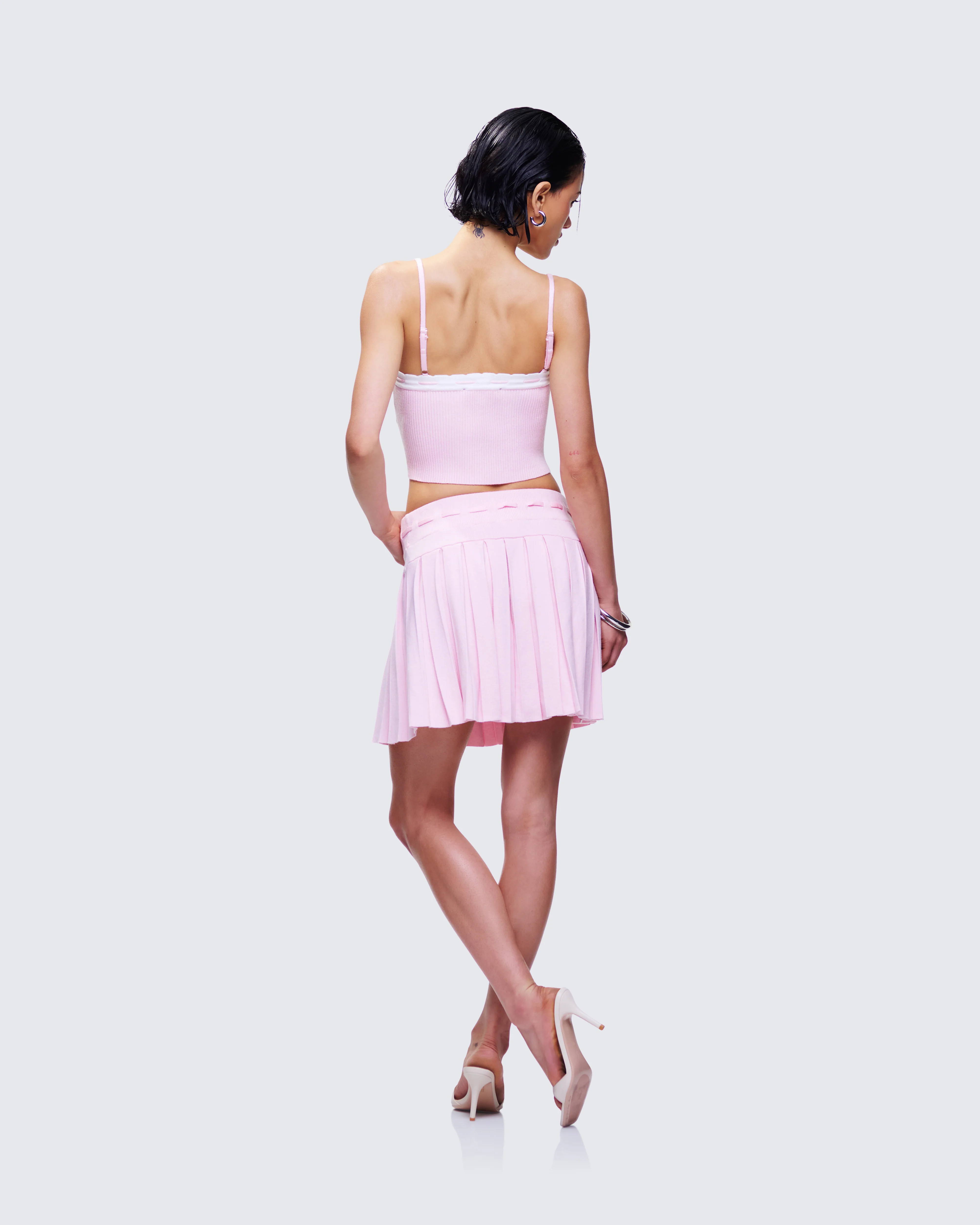 Lucien Pink Knitted Set - Image 5