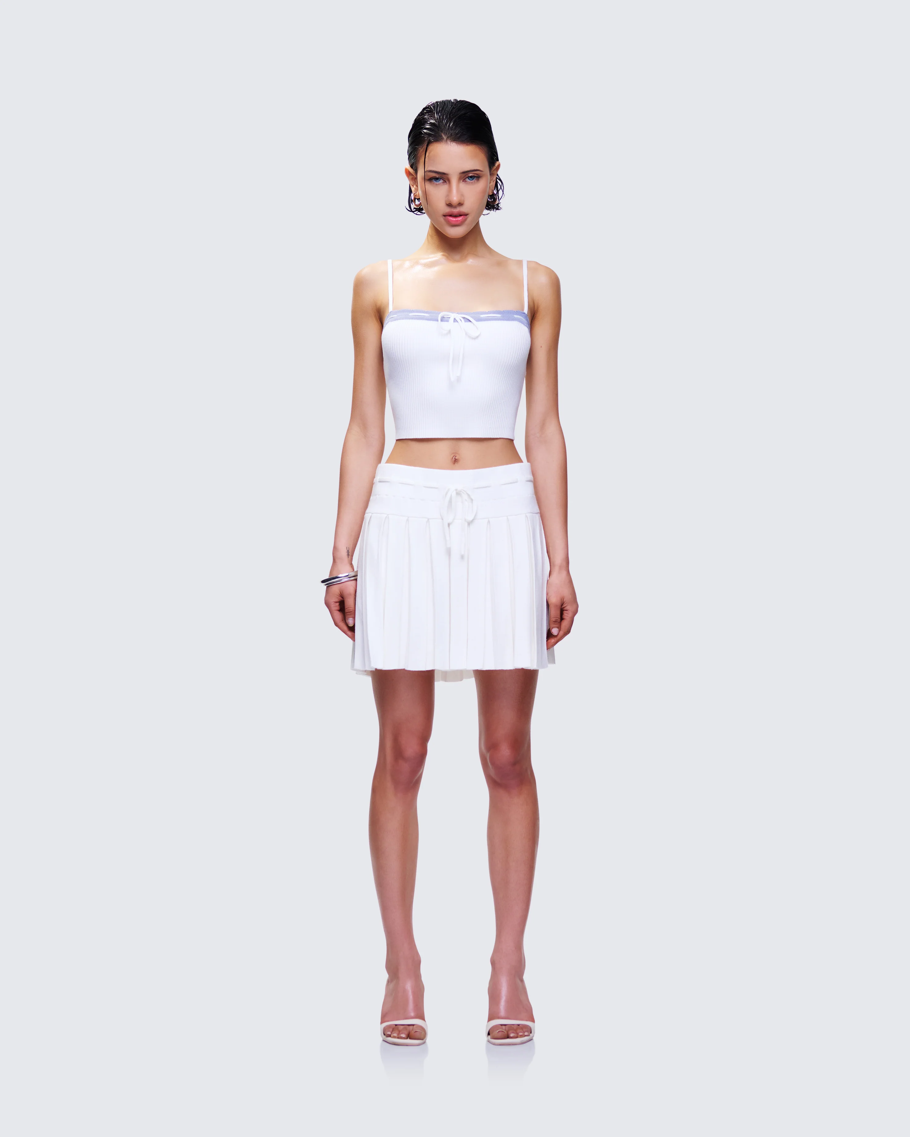 Lucien White Knitted Set - Image 2