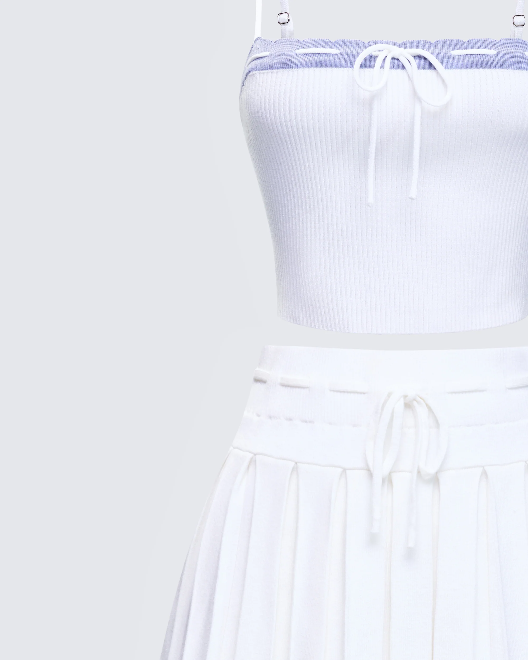 Lucien White Knitted Set - Image 6