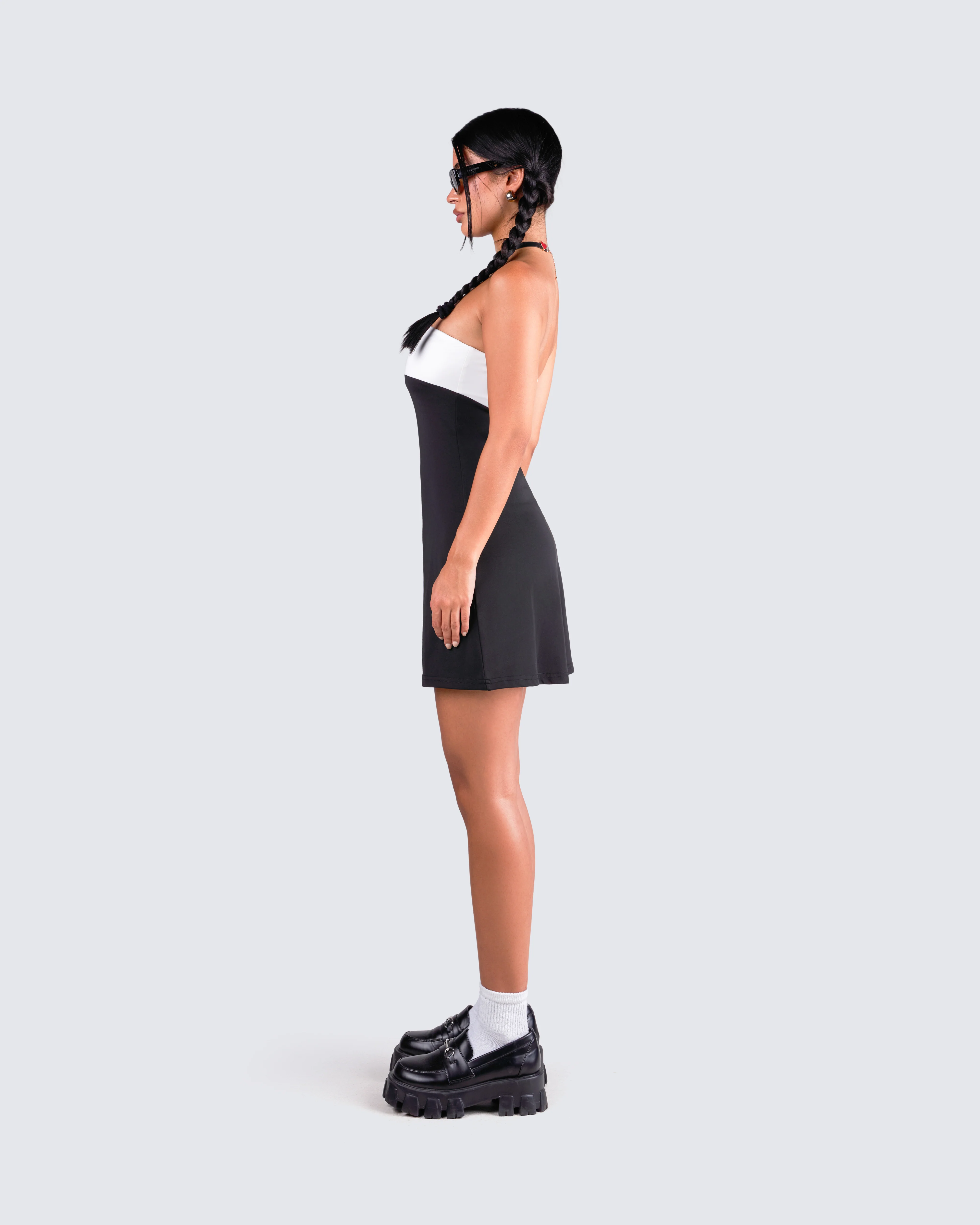 Lupita Multi Banded Mini Dress - Image 5