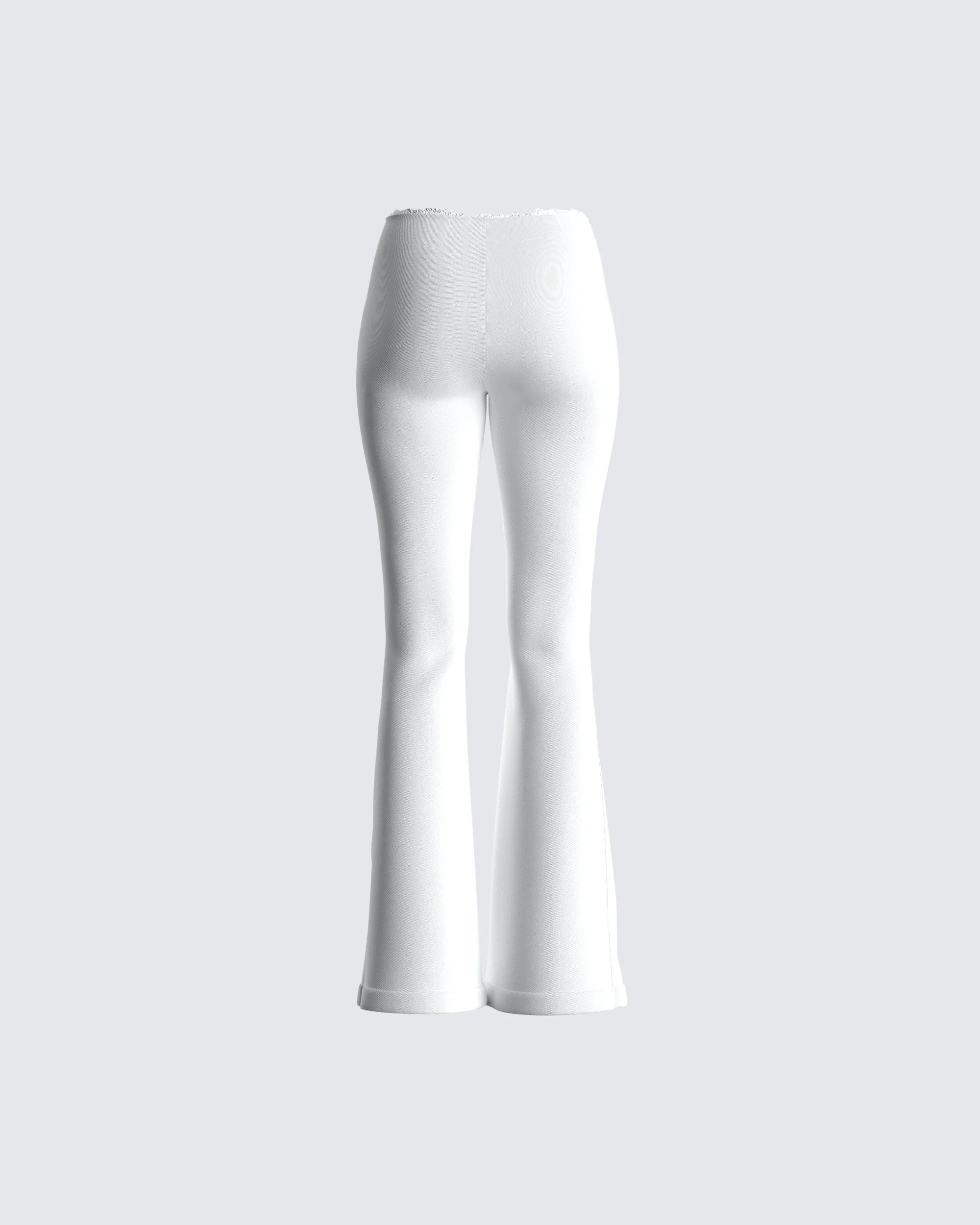 Lyle White V Waist Pant - Image 3