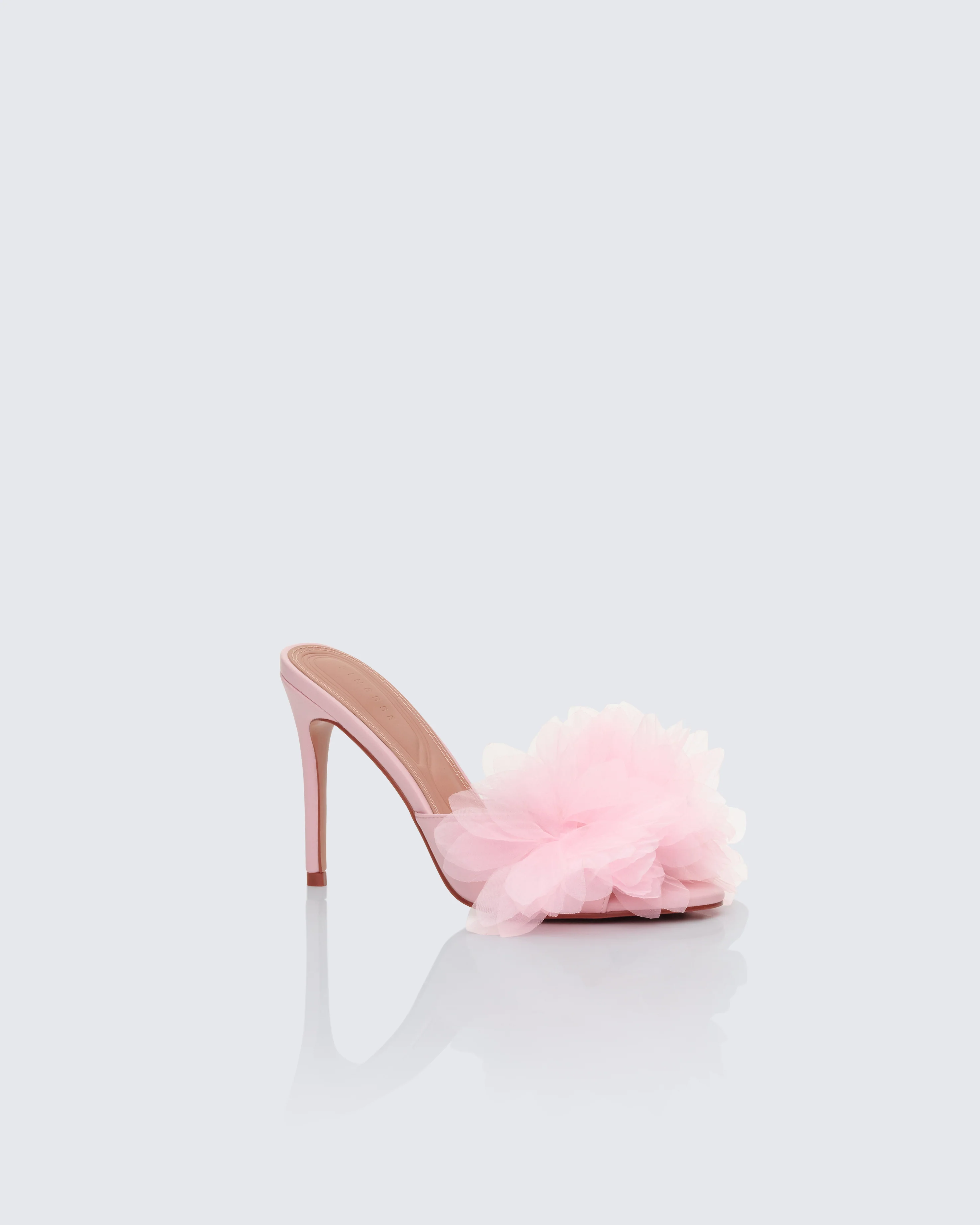 Maryam Baby Pink Floral Bedroom Slipper Sandal - Image 2