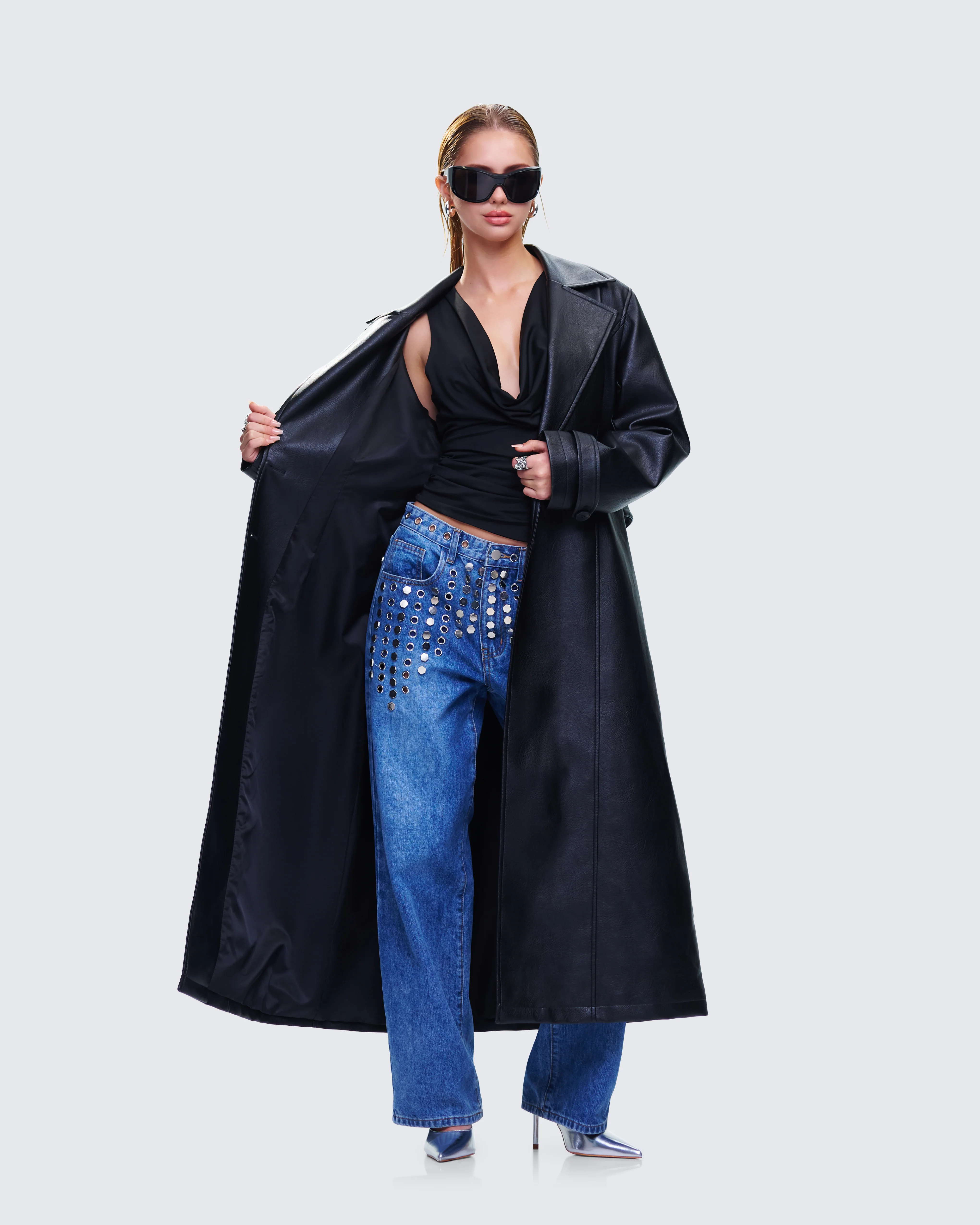 Mavi Vegan Leather Set - Image 6